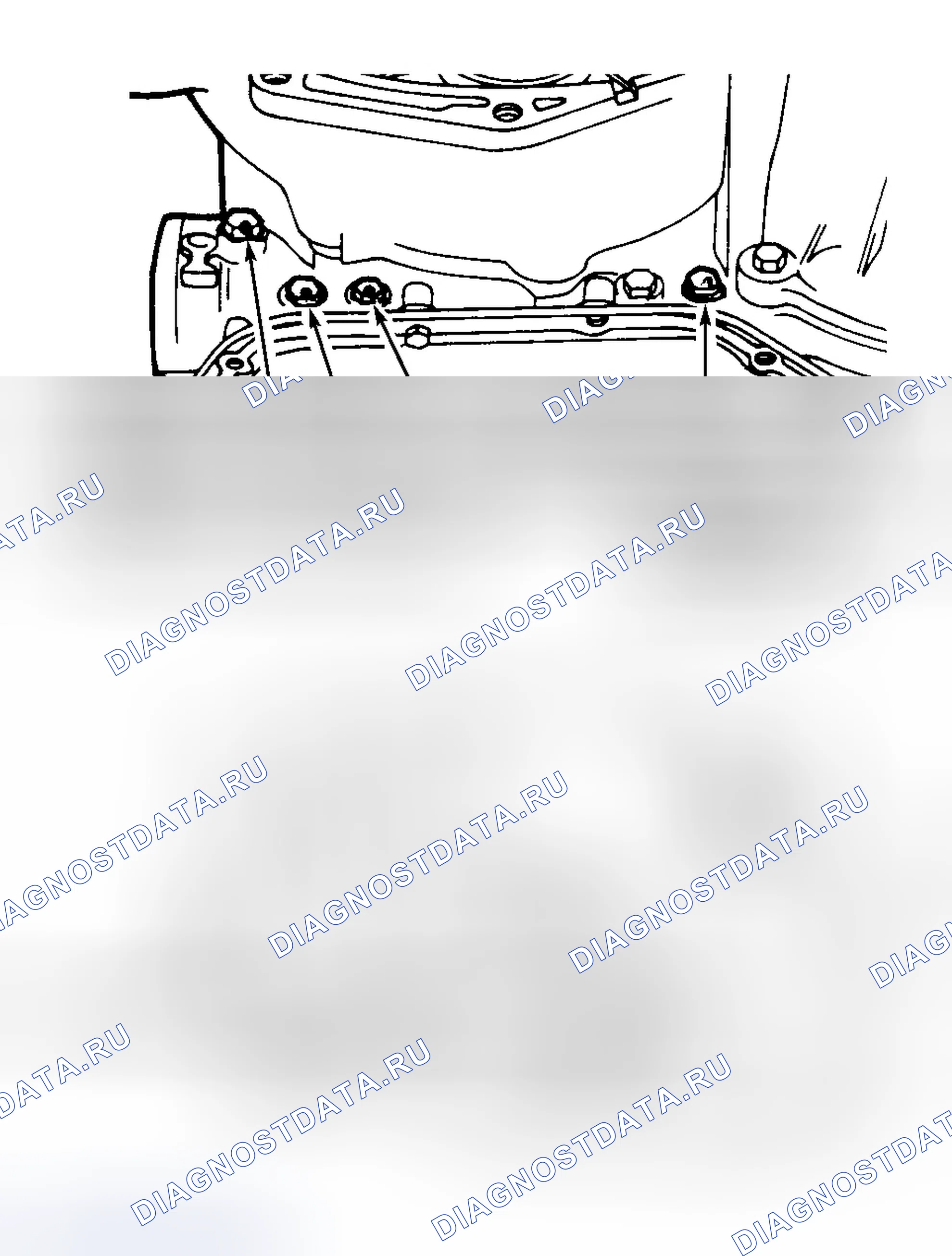 Рис. 1: Неправильное давление в гидротрансформаторе. Hyundai Sonata II