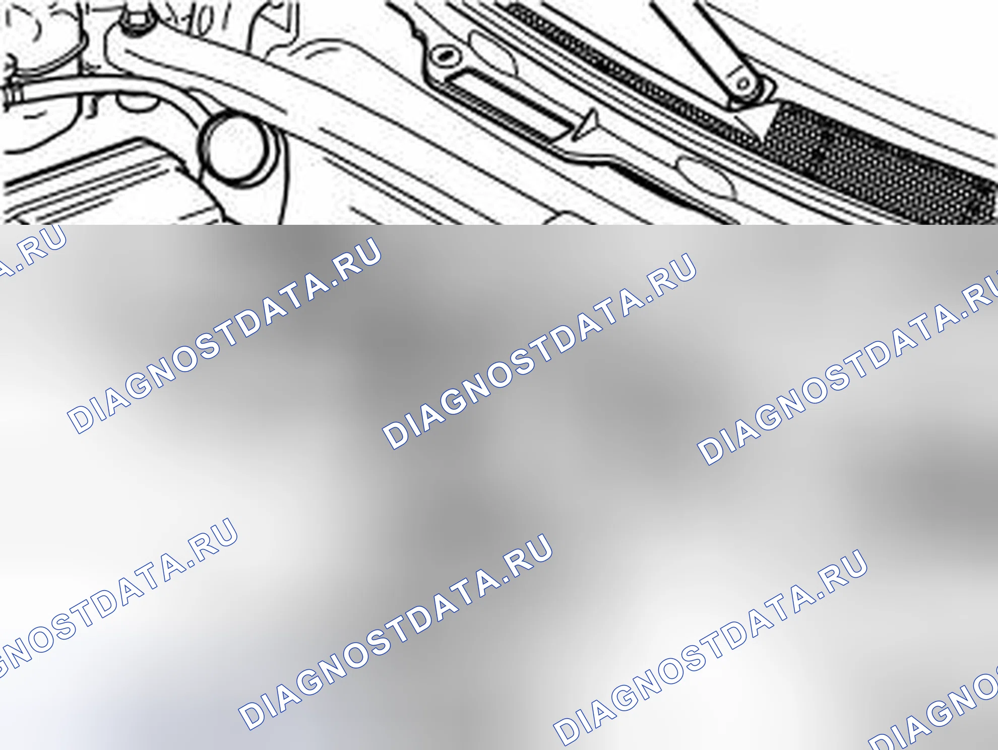 Рис. 5: Снятие турбо 2. Volvo S80 I рестайлинг