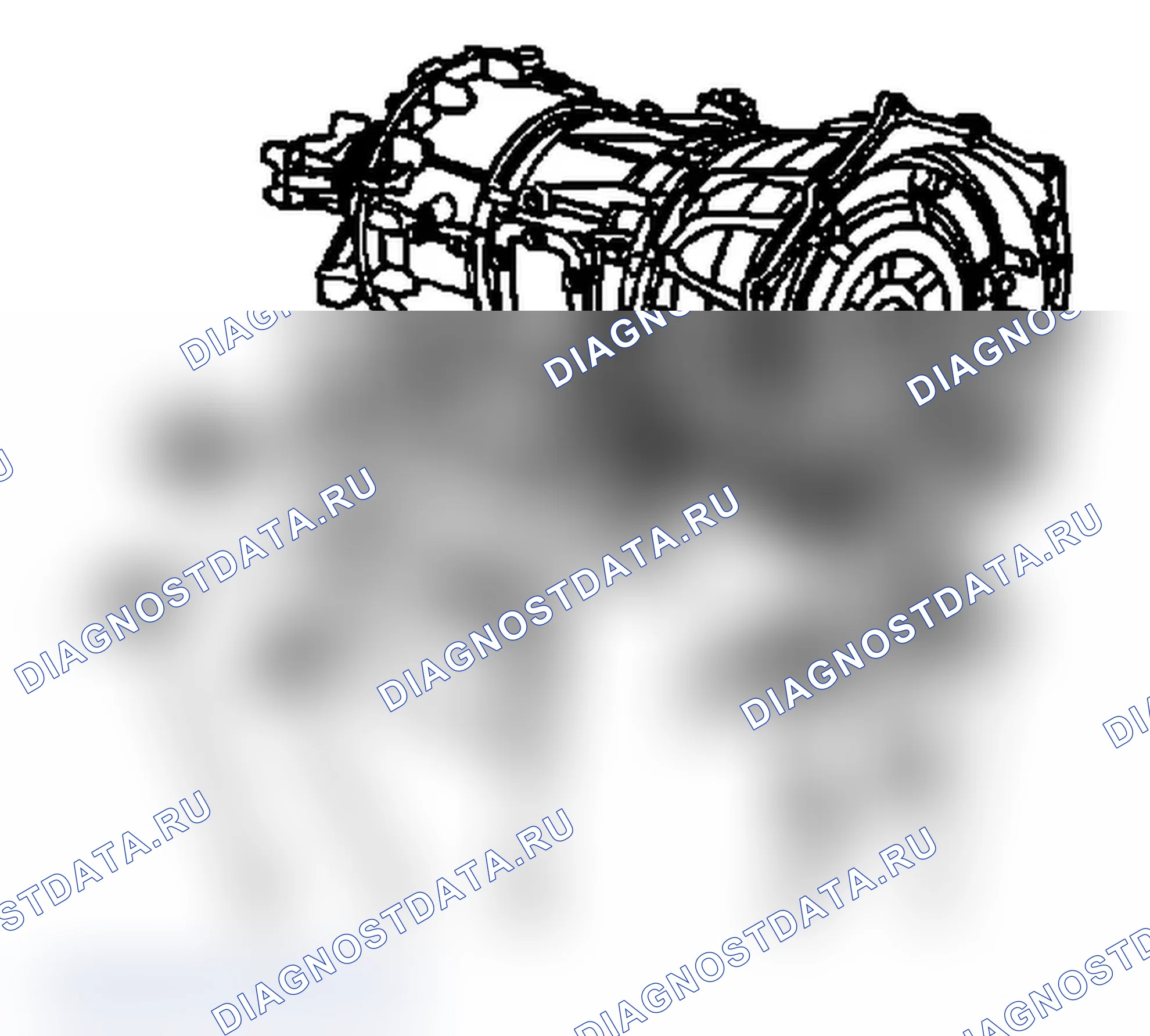 Рис. 307: Порядок демонтажа. Chevrolet Silverado 3500 