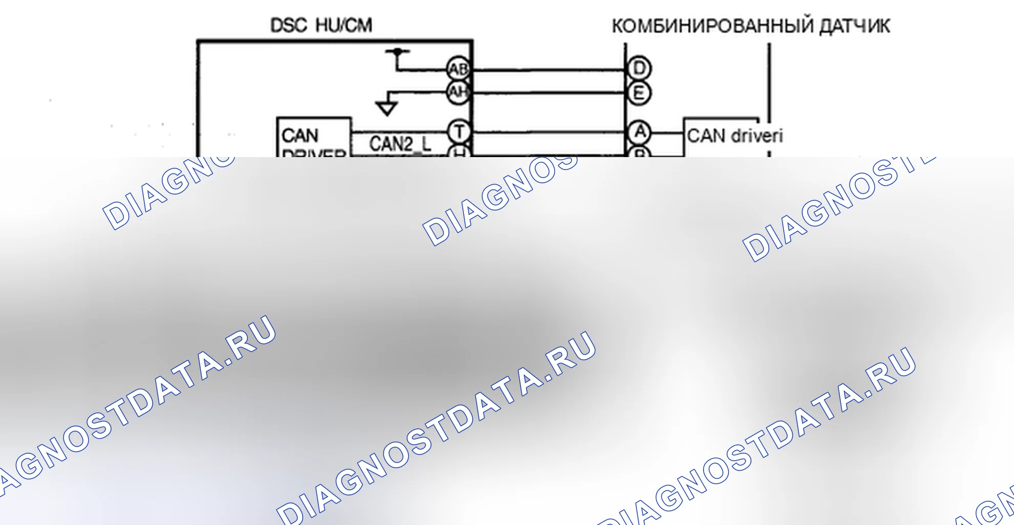 Рис. 12: расшифровка кода ошибки U1901, U2527 [Контроль динамической устойчивости (DSC)]. Honda CR-V IV
