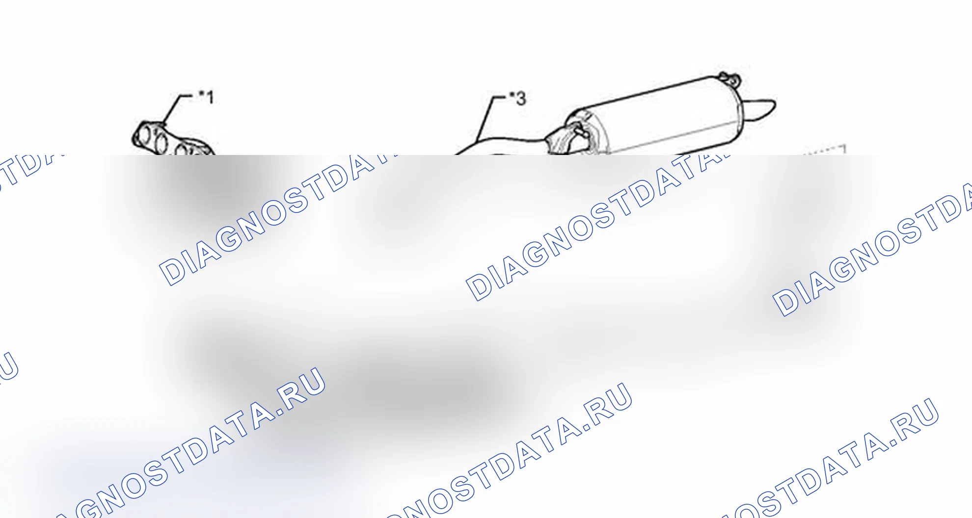 Рис. 536: РАСПОЛОЖЕНИЕ КАТАЛИЗАТОРА. Toyota Prius PHV pre-III