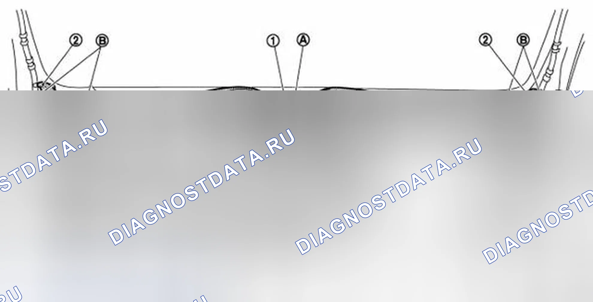 Рис. 202: ДЕМОНТАЖ. Infiniti G25 IV рестайлинг
