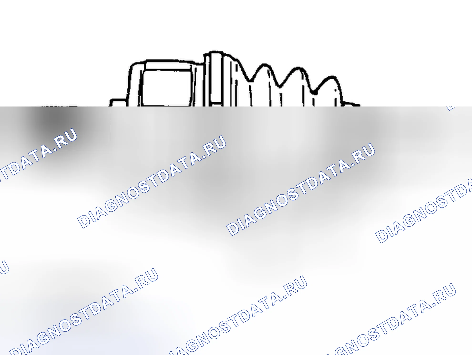 Рис. 155: > > B < < УСТАНОВКА ЗАГРУЗОЧНОЙ ЛЕНТЫ DOJ. Mitsubishi Montero III