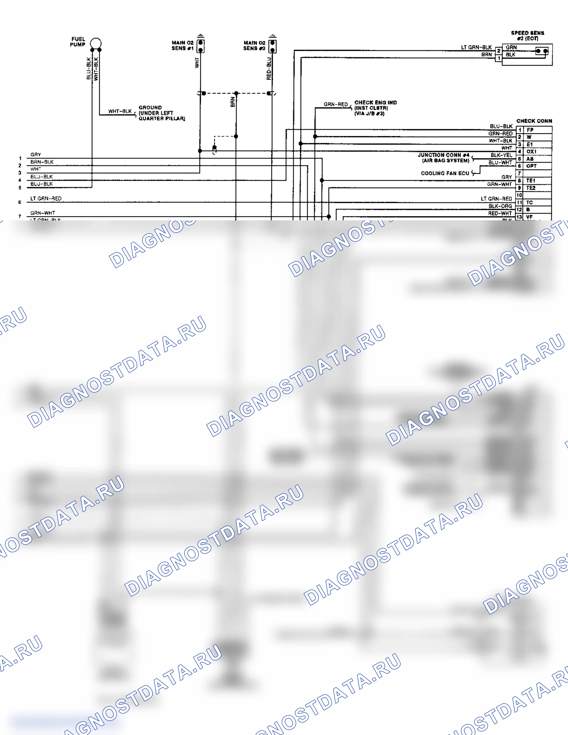 Wiring Diagram (ES300 3.0L - 2 Of 2). Lexus ES XV10