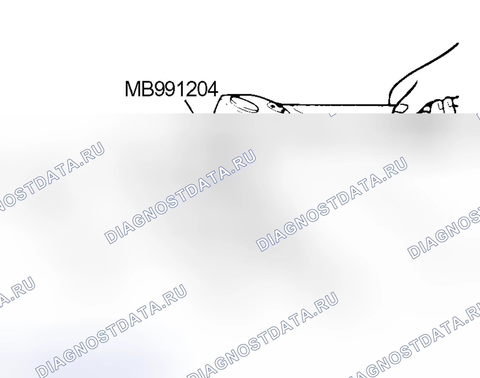 Рис. 44: < < A > > СНЯТИЕ КРЫШКИ ОПОРЫ СТАТИВА. Mitsubishi Lancer IX рестайлинг