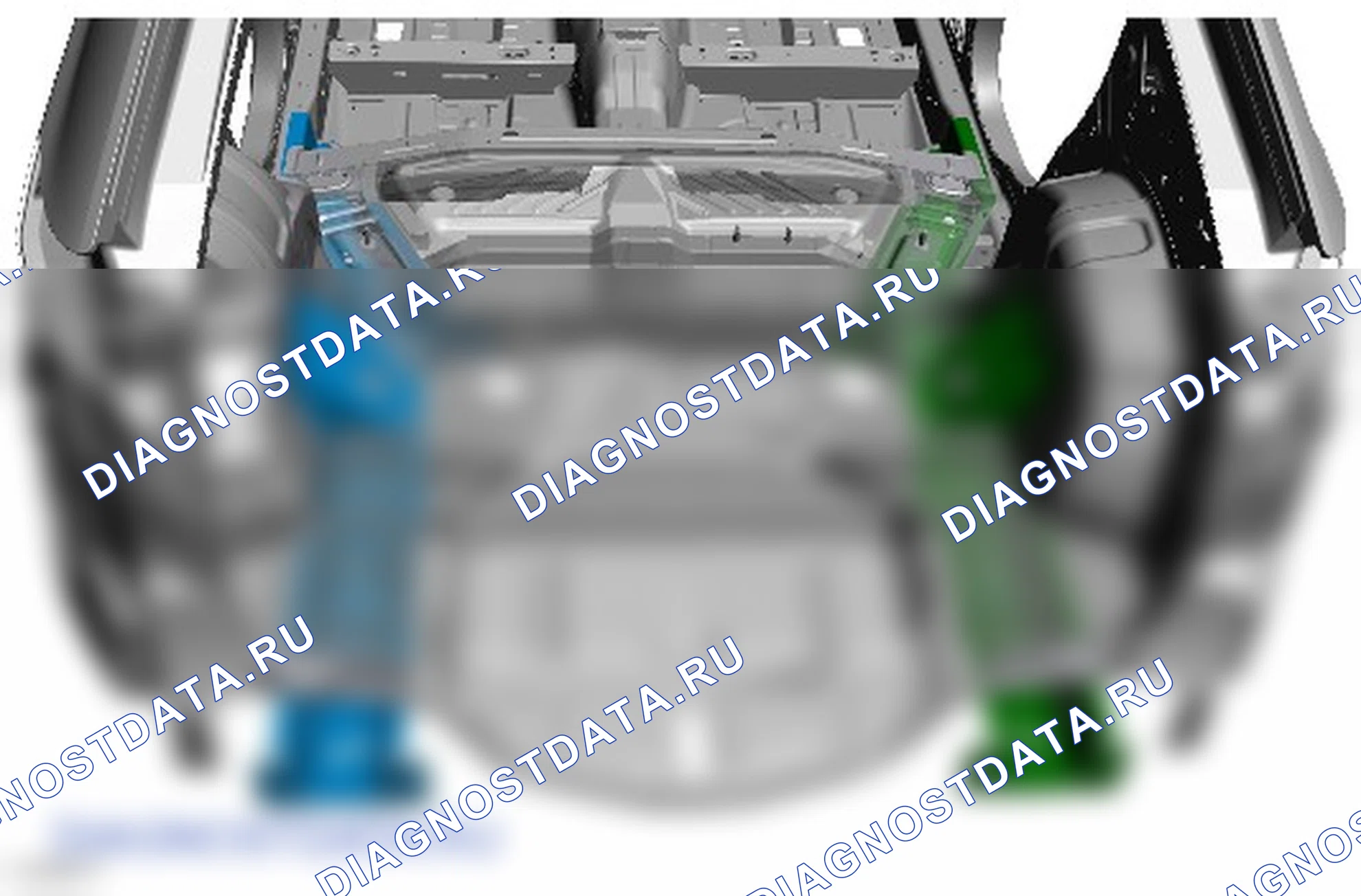 Как снять и установить задний лонжерон. Ford Edge II