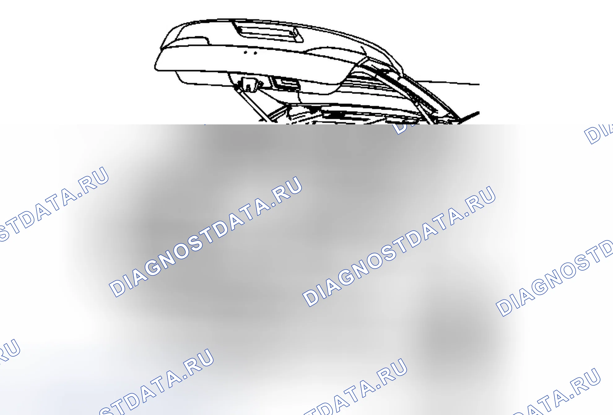 Рис. 45: Замена Weatherstrip дверь багажника. Chevrolet Volt I