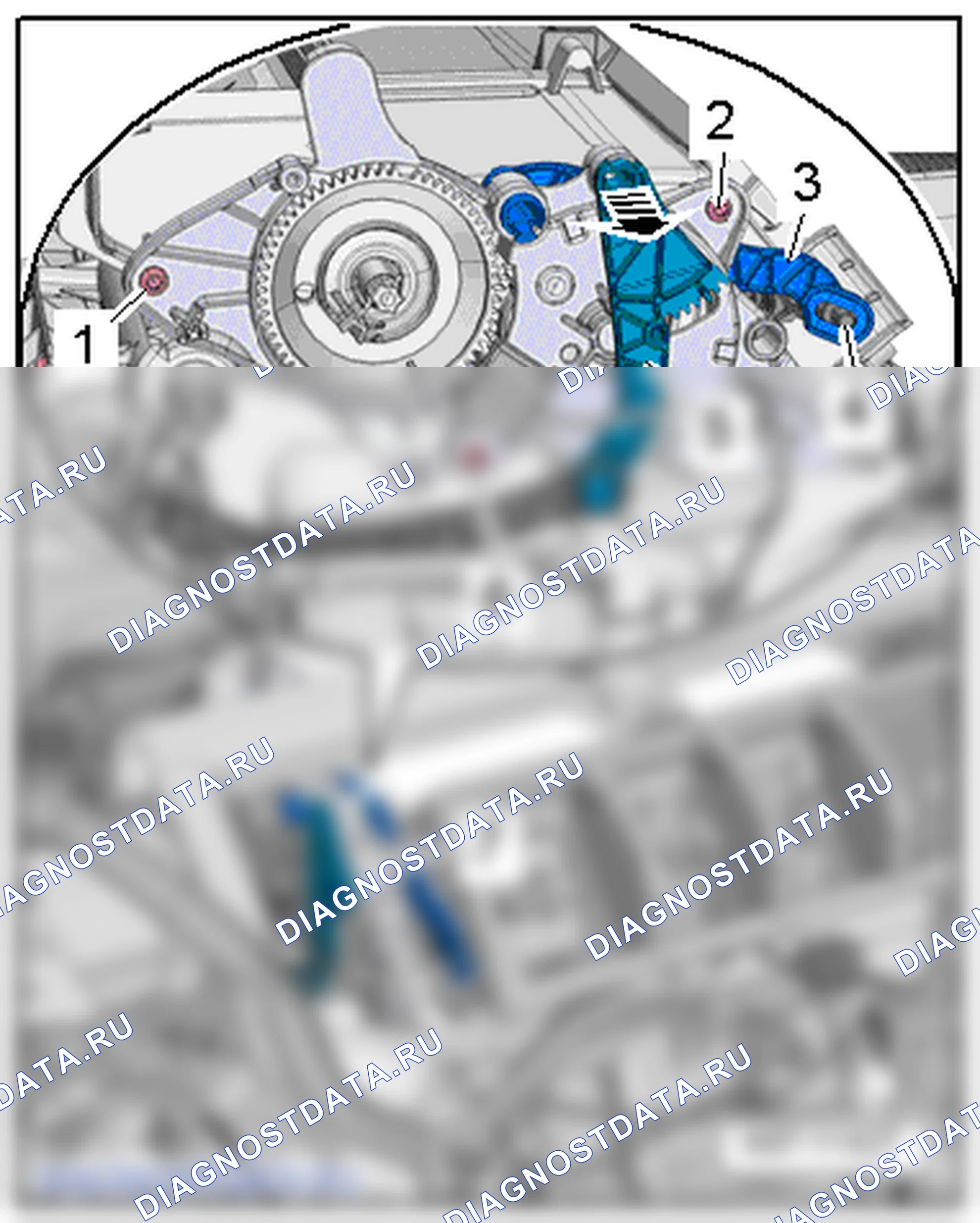 Исполнительные электродвигатели. Audi A3 8V