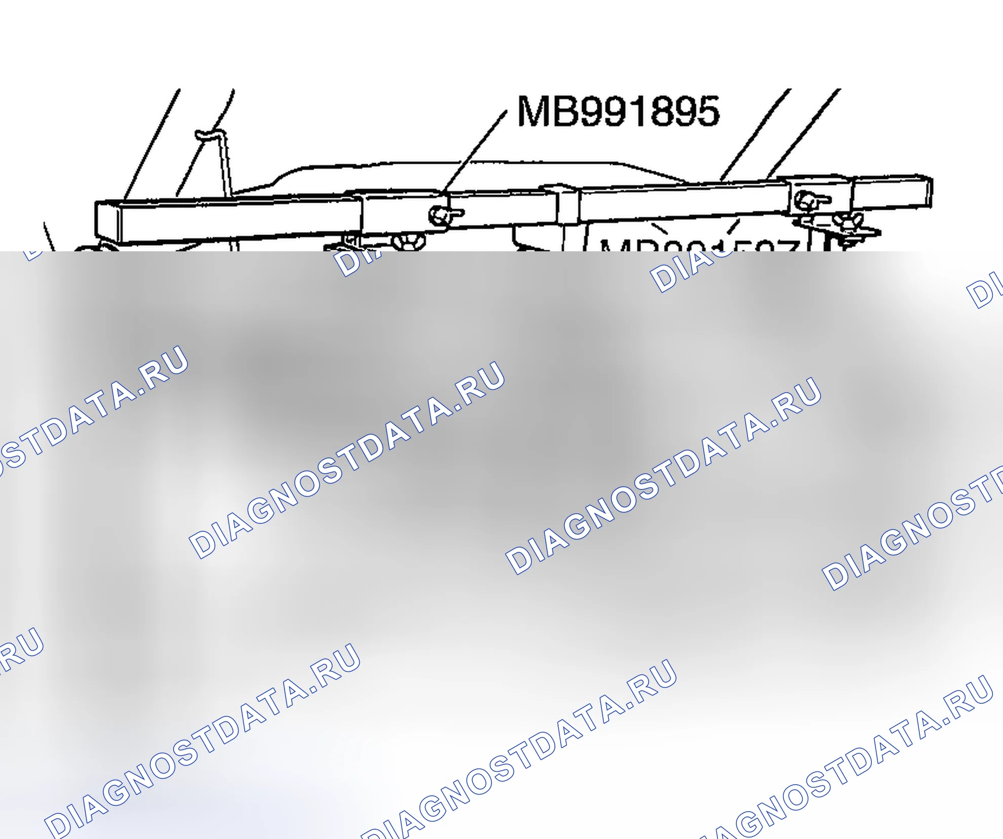 Рис. 476: < < F > > СНЯТИЕ КРОНШТЕЙНА ПЕРЕДНЕГО КРЕПЛЕНИЯ ДВИГАТЕЛЯ. Honda Edix I