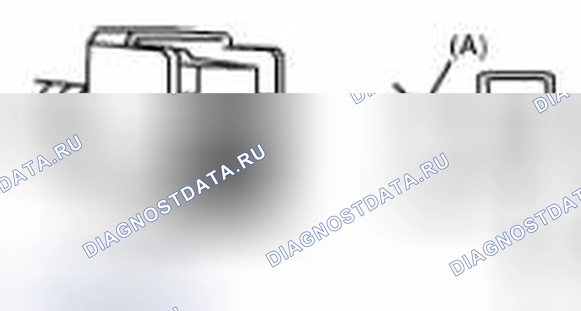 Рис. 7: Проверка напряжения между клеммой " G46-11 " разъема SDM и заземлением корпуса. Suzuki Grand Vitara II рестайлинг 2