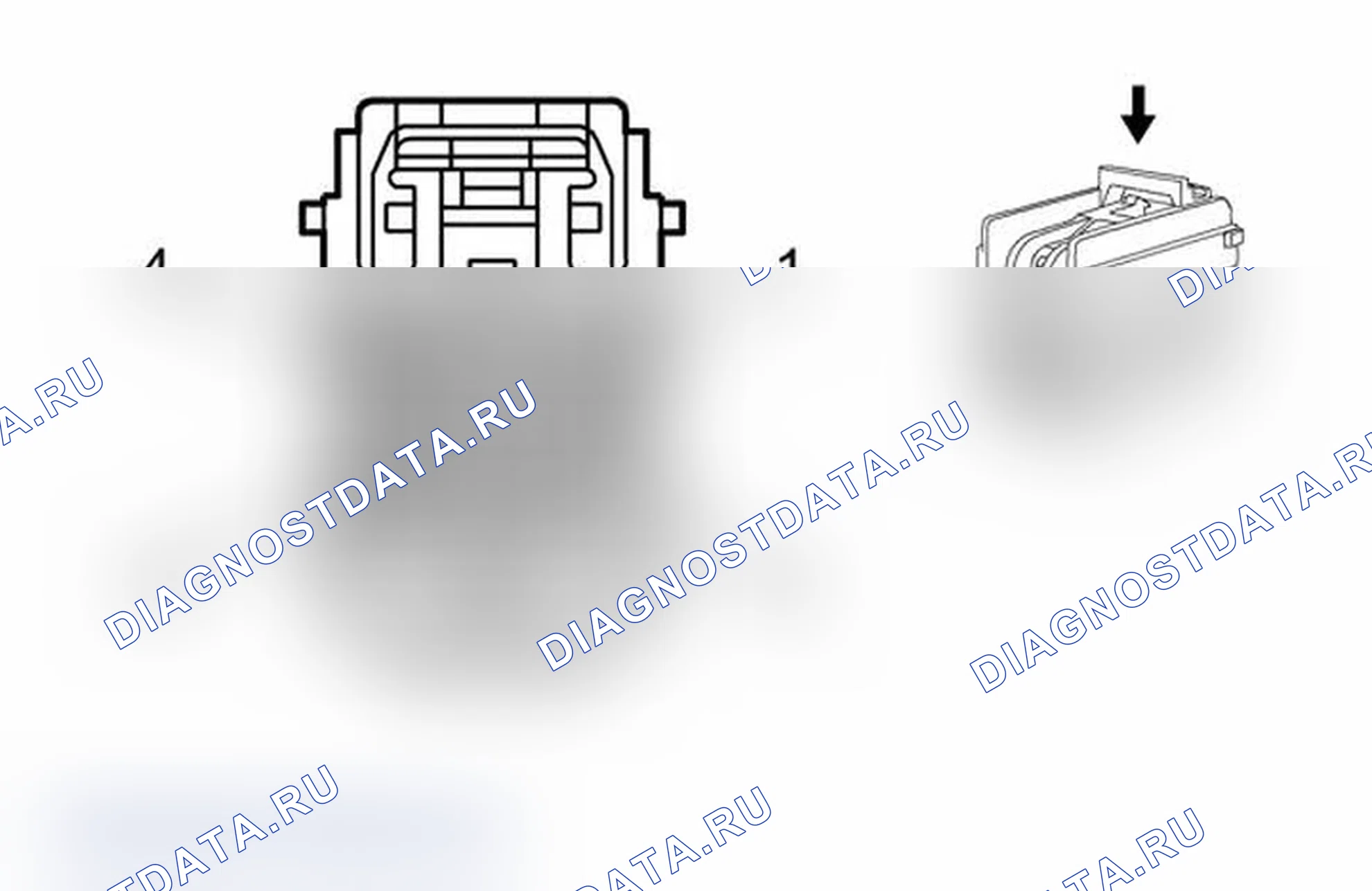 Рис. 369: Модуль объектовой сигнализации X2 (UD7). Chevrolet Traverse I