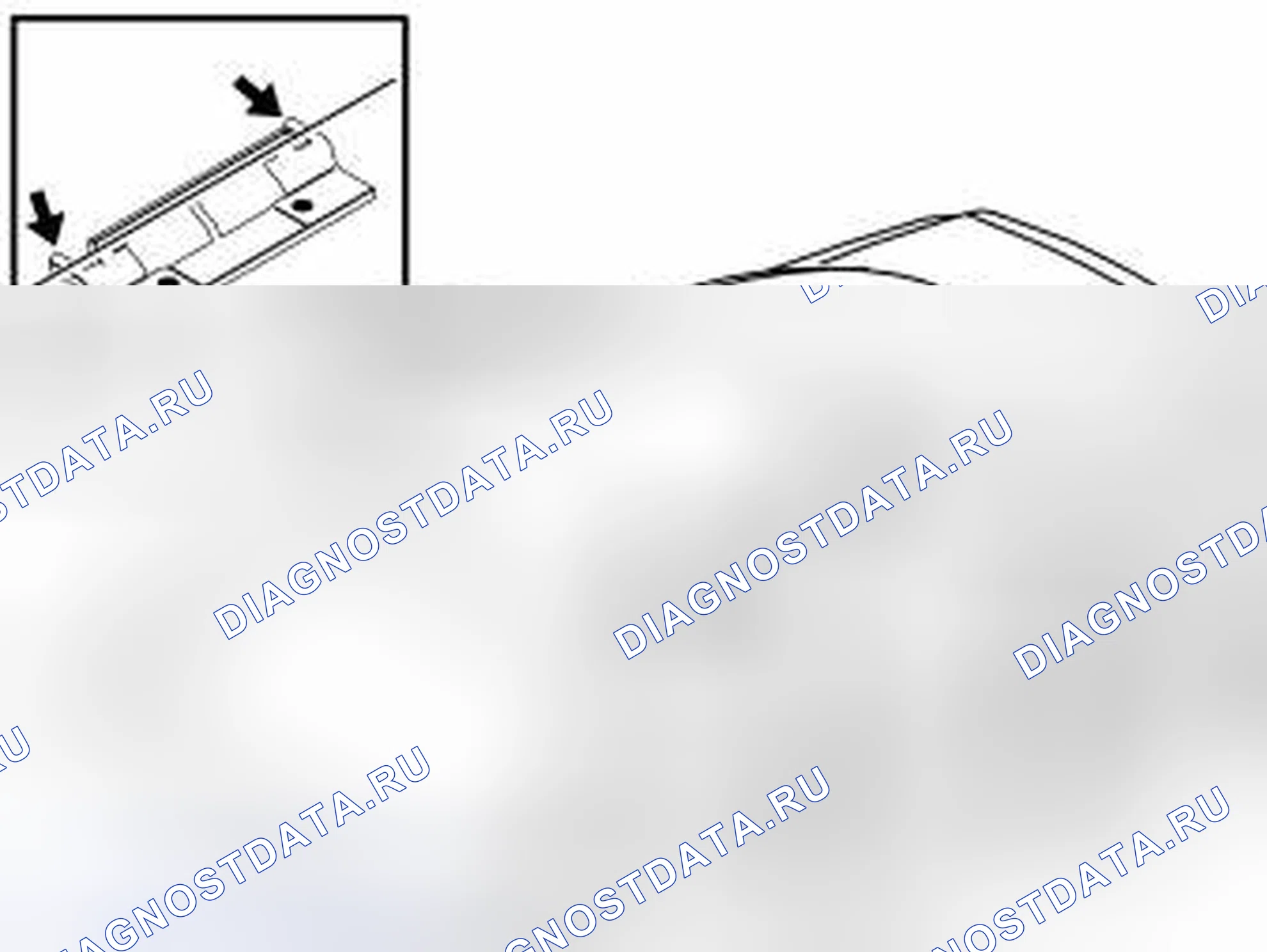Рис. 88: Позиционирование и закрепление несущих конструкций. Volvo S60 I