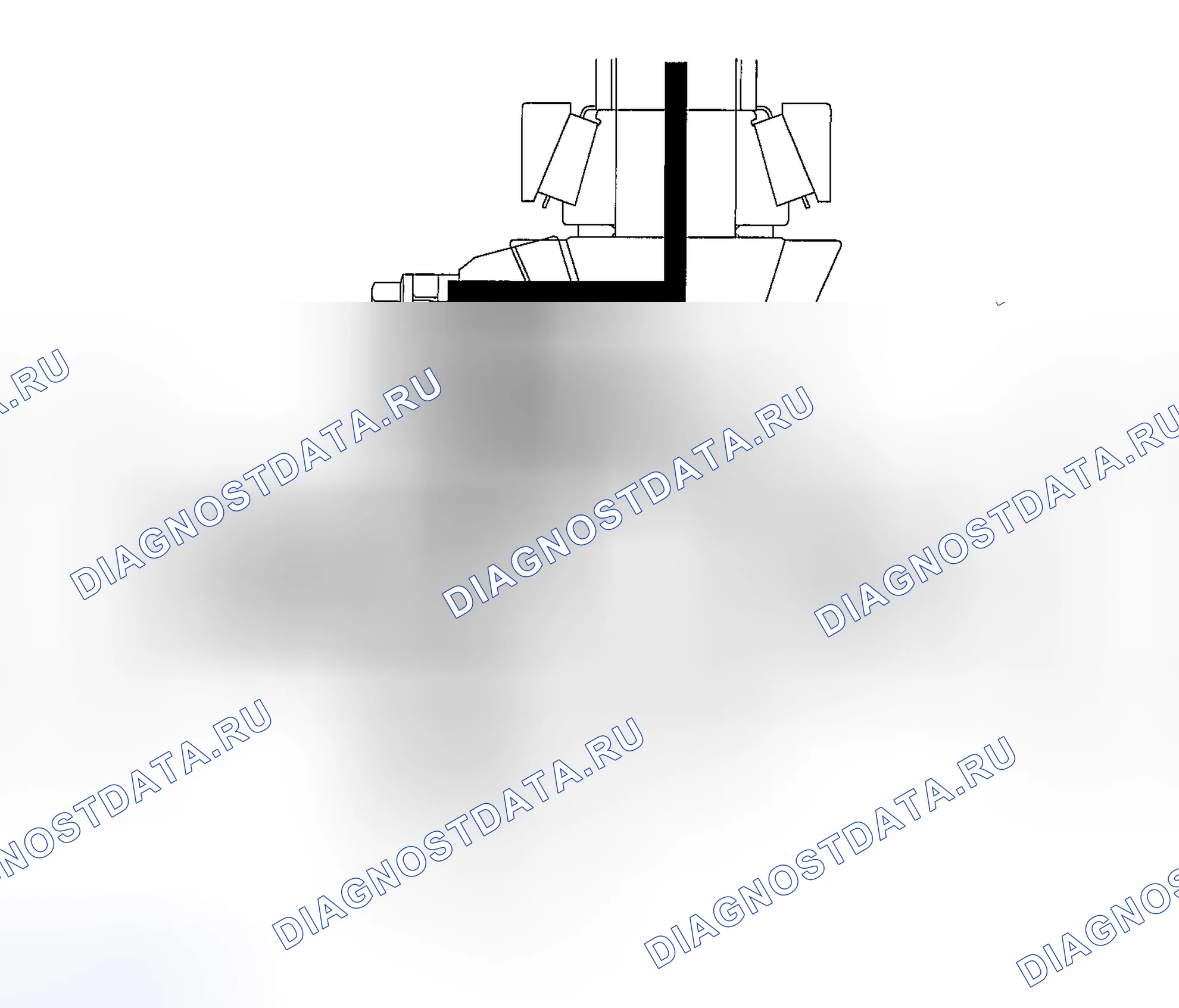 Рис. 213: При вращении правого колеса. Subaru Outback BP