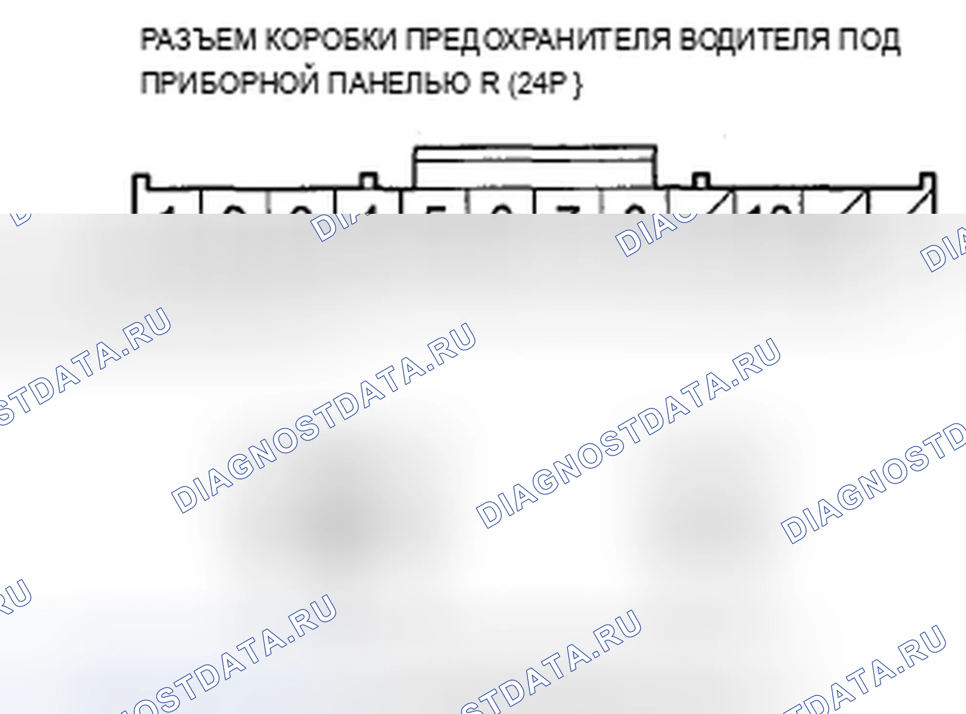 Рис. 62: расшифровка кода ошибки B1281: Неисправность цепи положения тумана переднего стеклоочистителя; расшифровка кода ошибки B1282: Контур внутреннего положения переднего стеклоочистителя. Acura TSX II