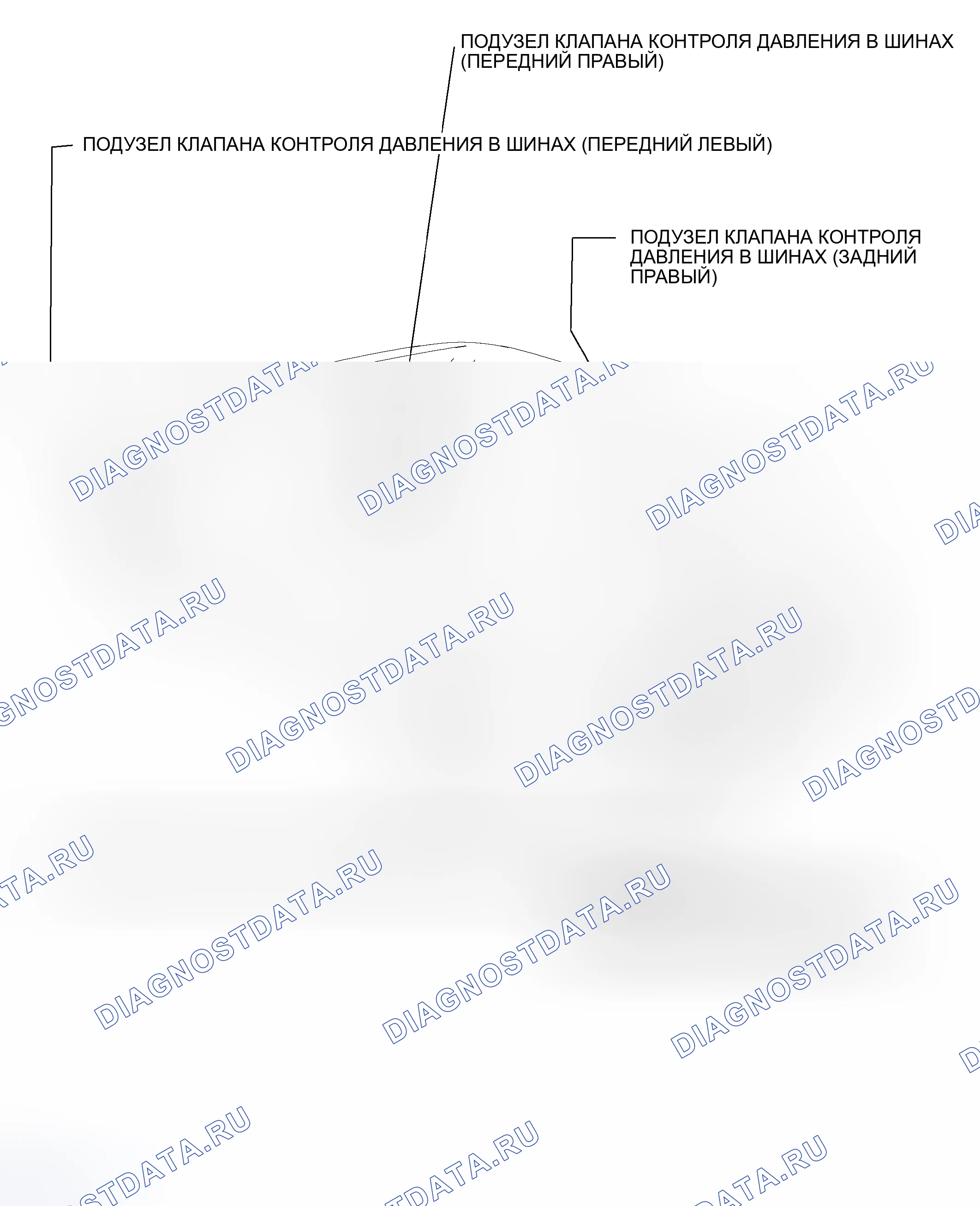Рис. 17: РАСПОЛОЖЕНИЕ ДЕТАЛЕЙ. Toyota Land Cruiser 100 рестайлинг 2