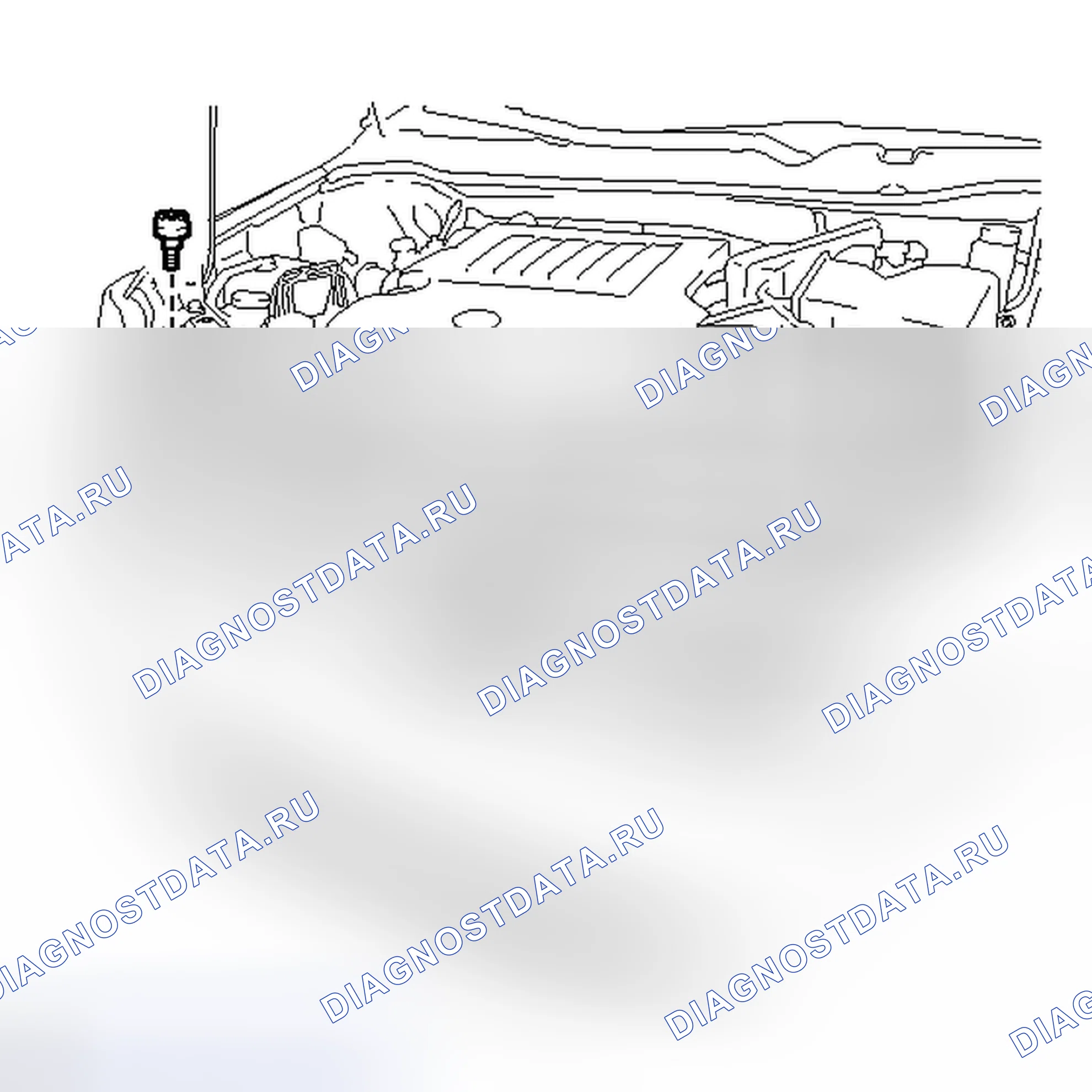 Рис. 129: ДЕМОНТАЖ. Toyota Venza I