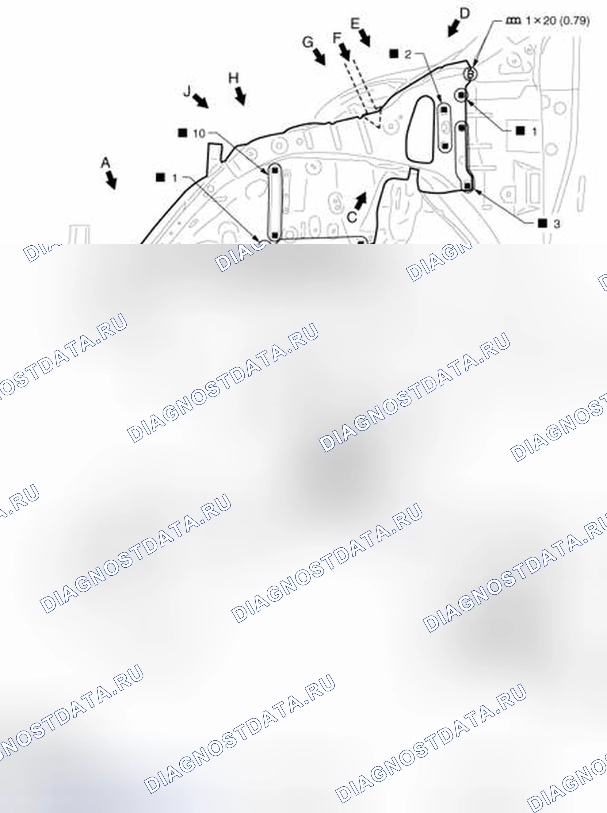 Рис. 580: Толстовка. Nissan Murano Z51 рестайлинг 2