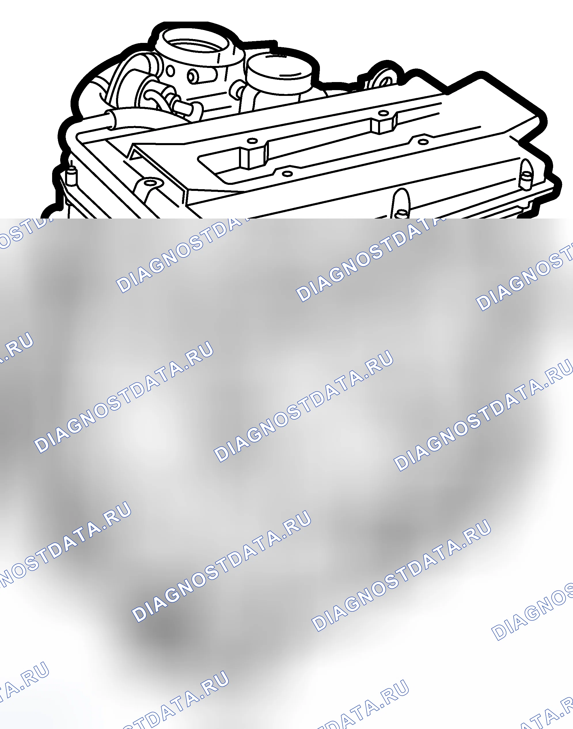 Рис. 47: Идентификация двигателя в сборе. Kia Optima I рестайлинг