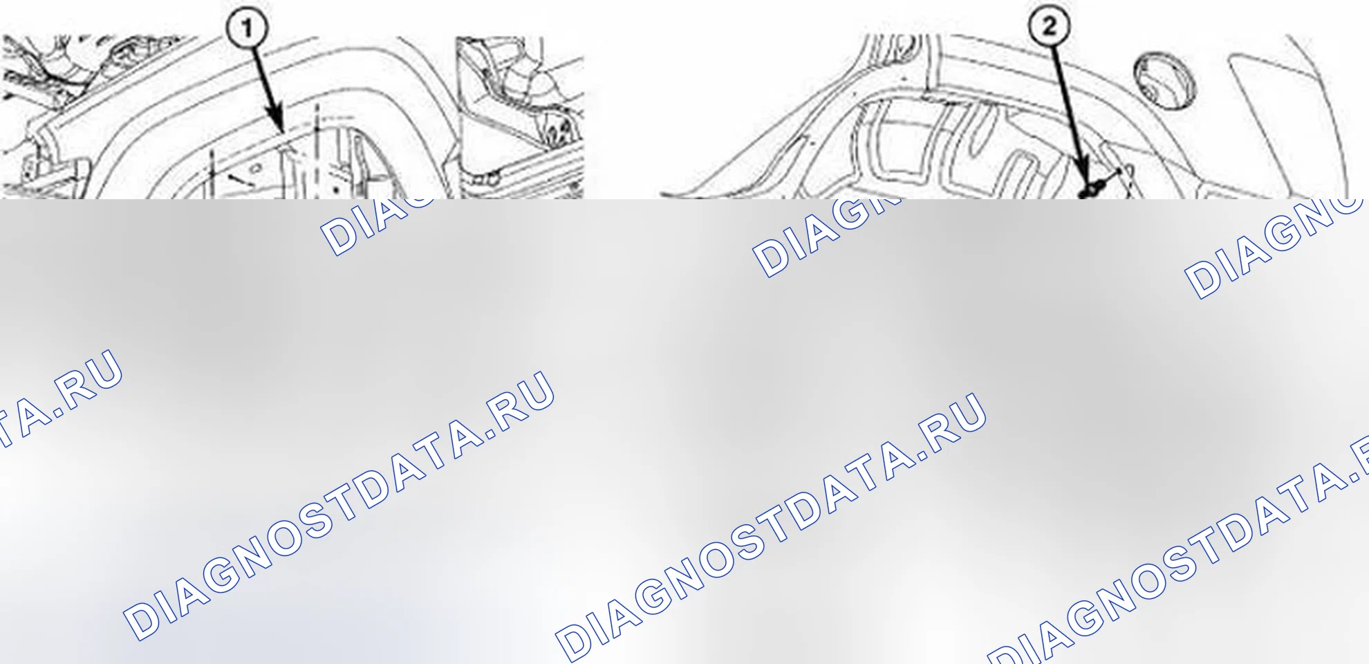 Рис. 60: ДЕМОНТАЖ. Dodge Durango III