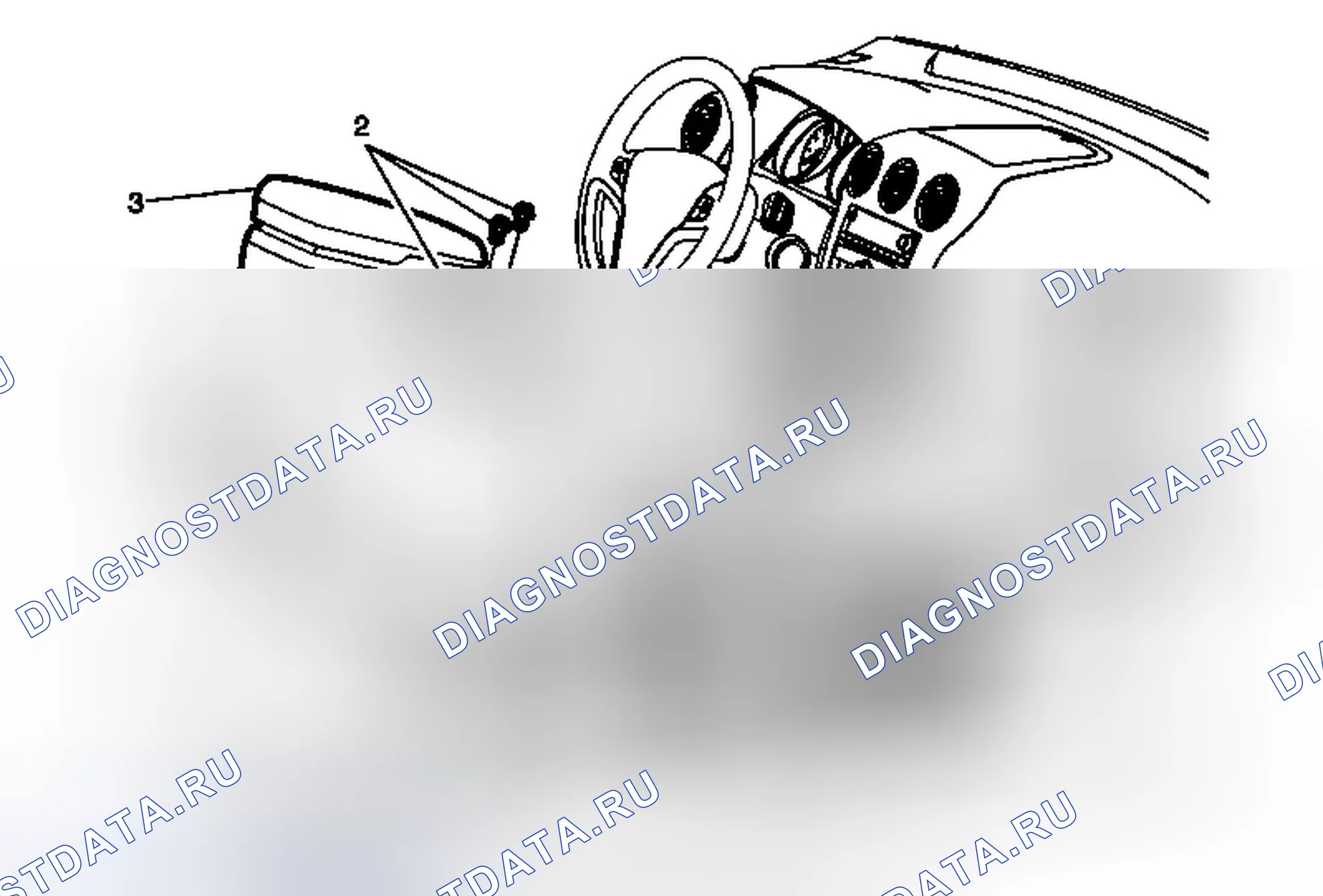 Рис. 70: Замена консоли на переднем этаже. Chevrolet Captiva I рестайлинг 2
