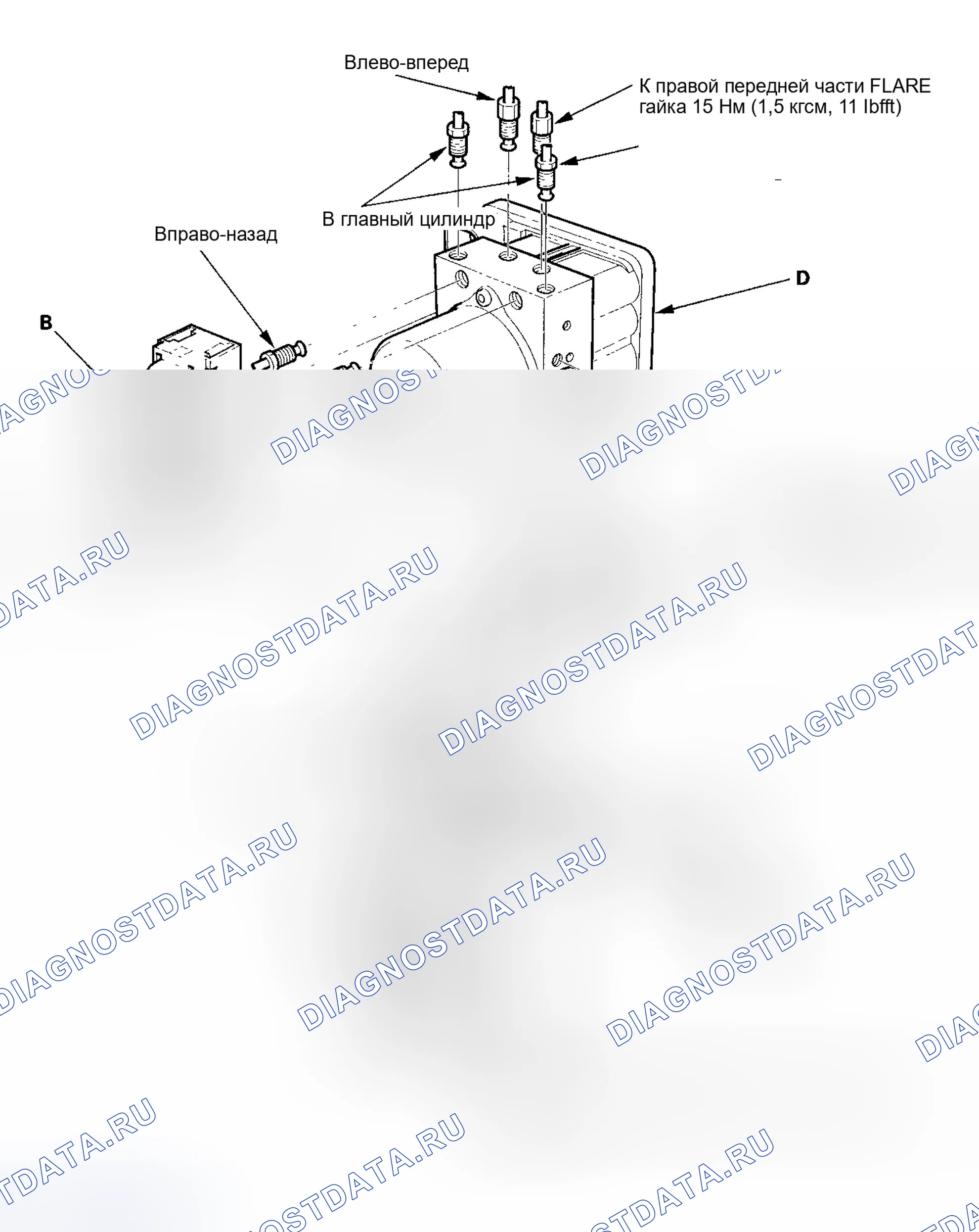 Рис. 17: Демонтаж. Honda Element YH2