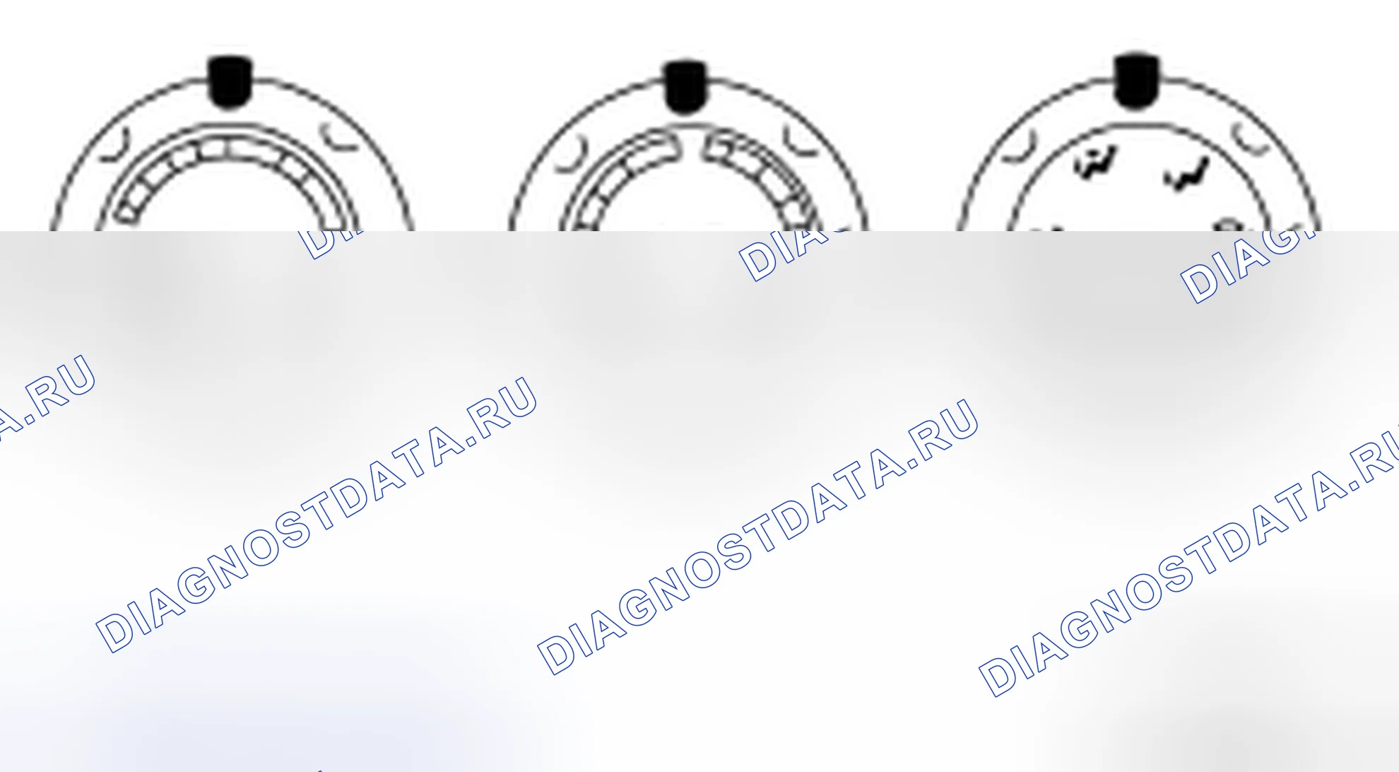Рис. 217: Потенциометрический контроль температуры (PTC). Honda Today I