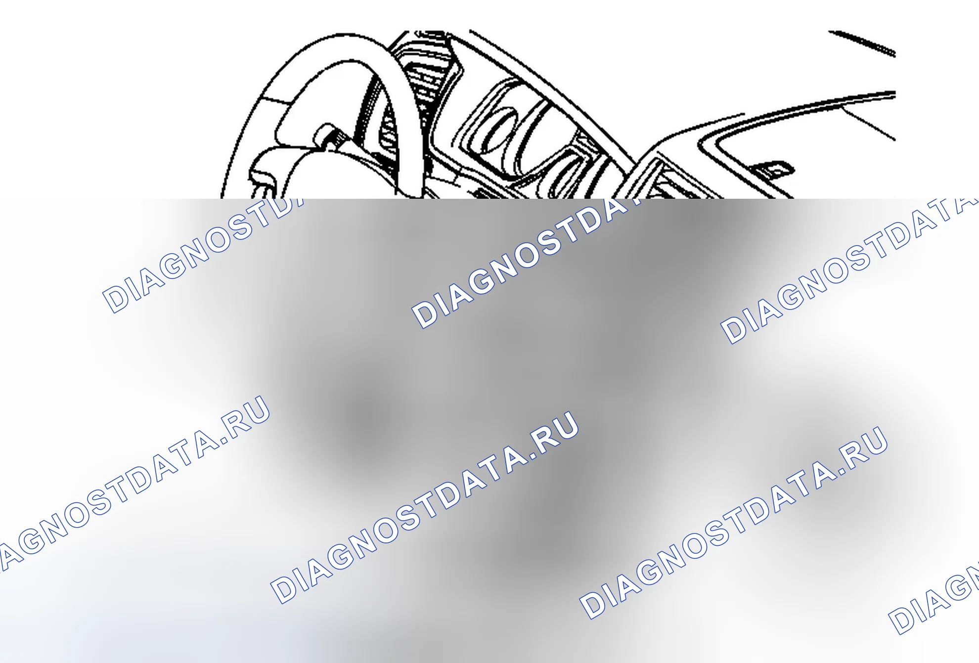 Рис. 178: Замена подстроечной пластины аксессуара приборной панели (Acadia). GMC Acadia I рестайлинг
