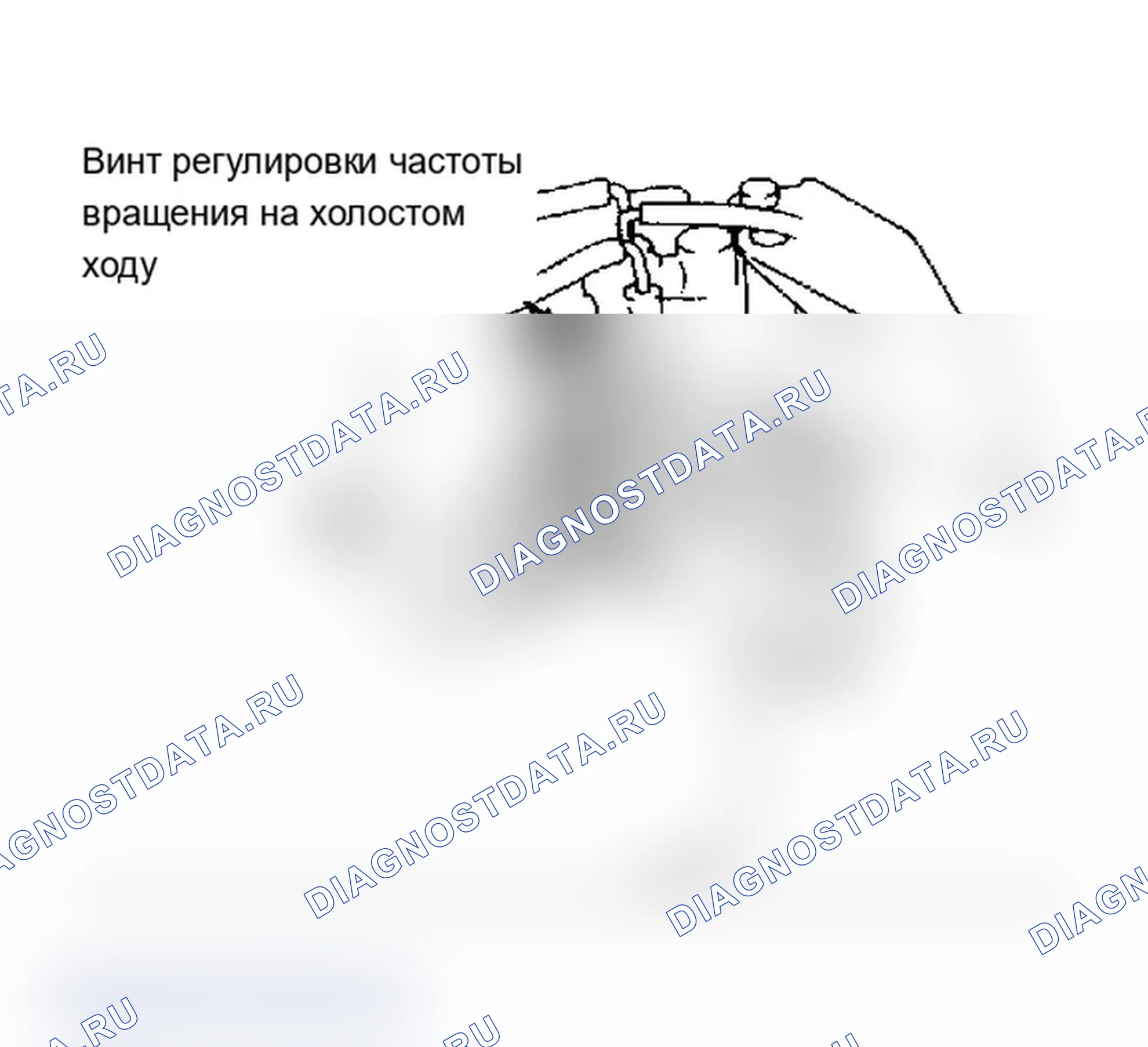 Рис. 5: ОБОРОТЫ ХОЛОСТОГО ХОДА. Geo Prizm pre-I