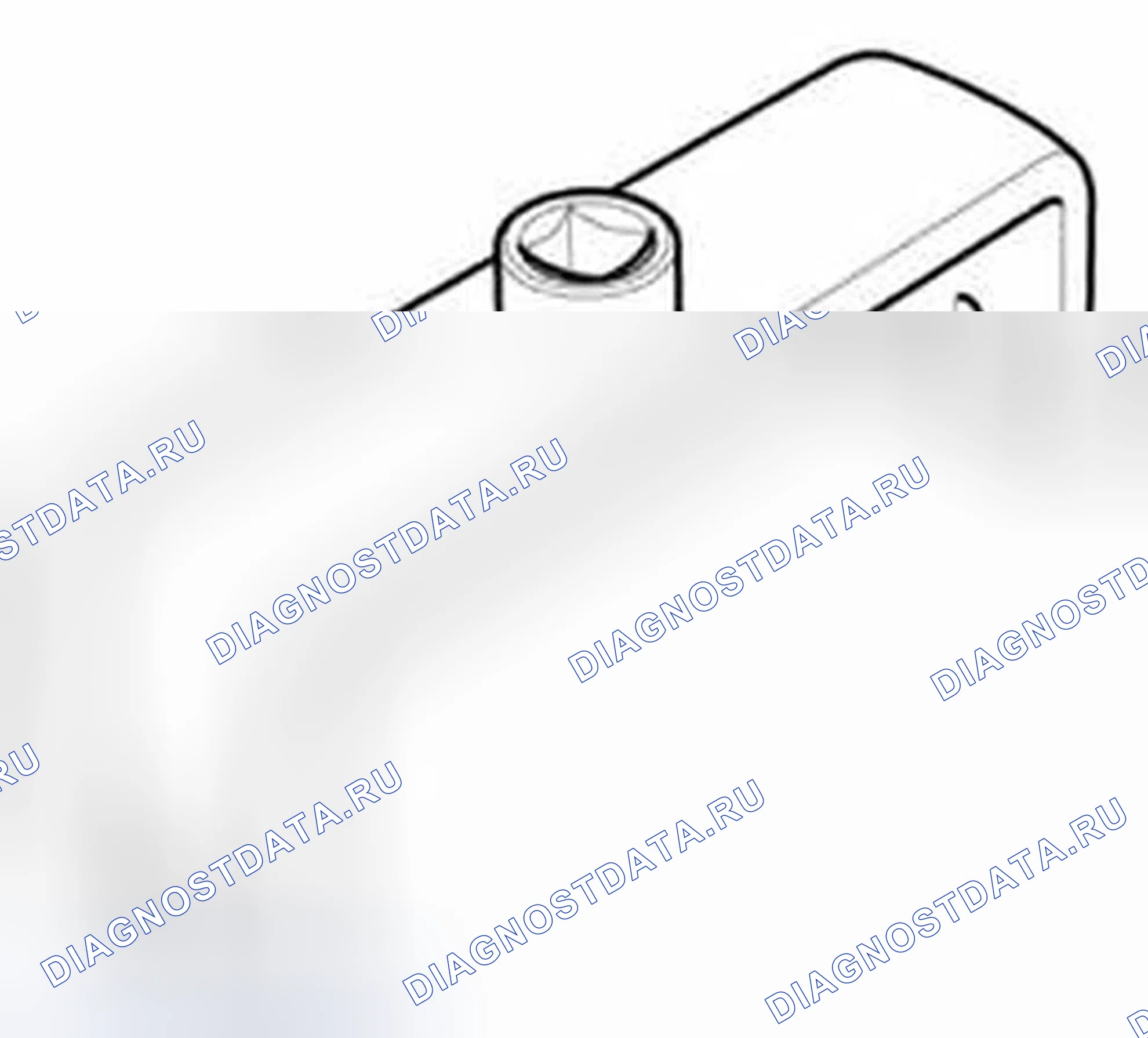 Рис. 370: Демонтаж и монтаж топливного фильтра (R18Z1). Honda Civic IX