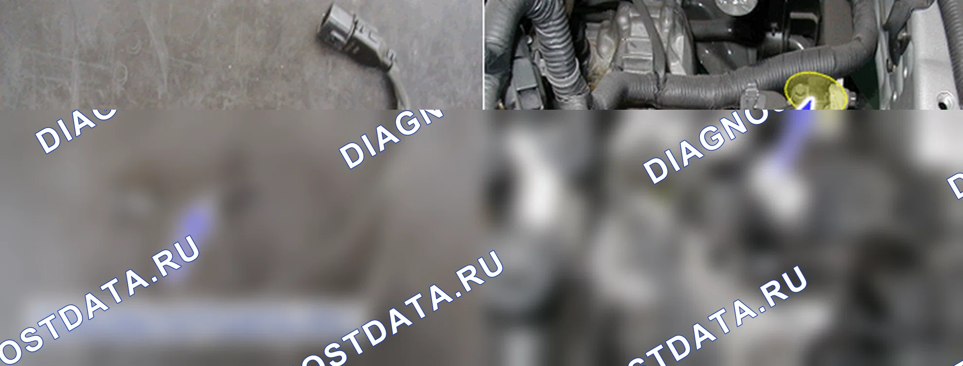 P0722: Цепь датчика выходной скорости A / T (PG-B) - разомкнутая или короткая (GND). Hyundai Accent LC