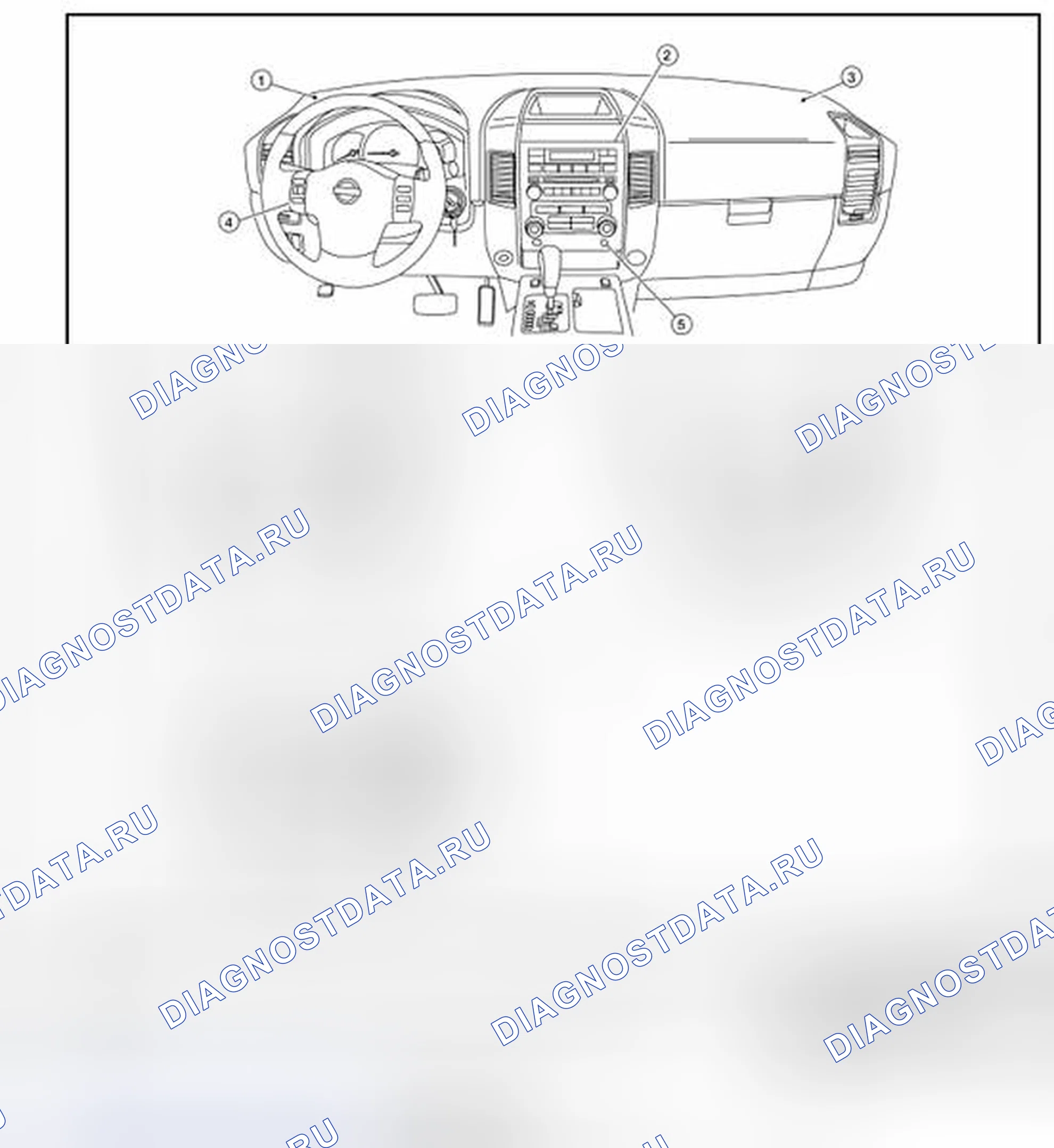 Рис. 125: Расположение компонентов. Honda Today I