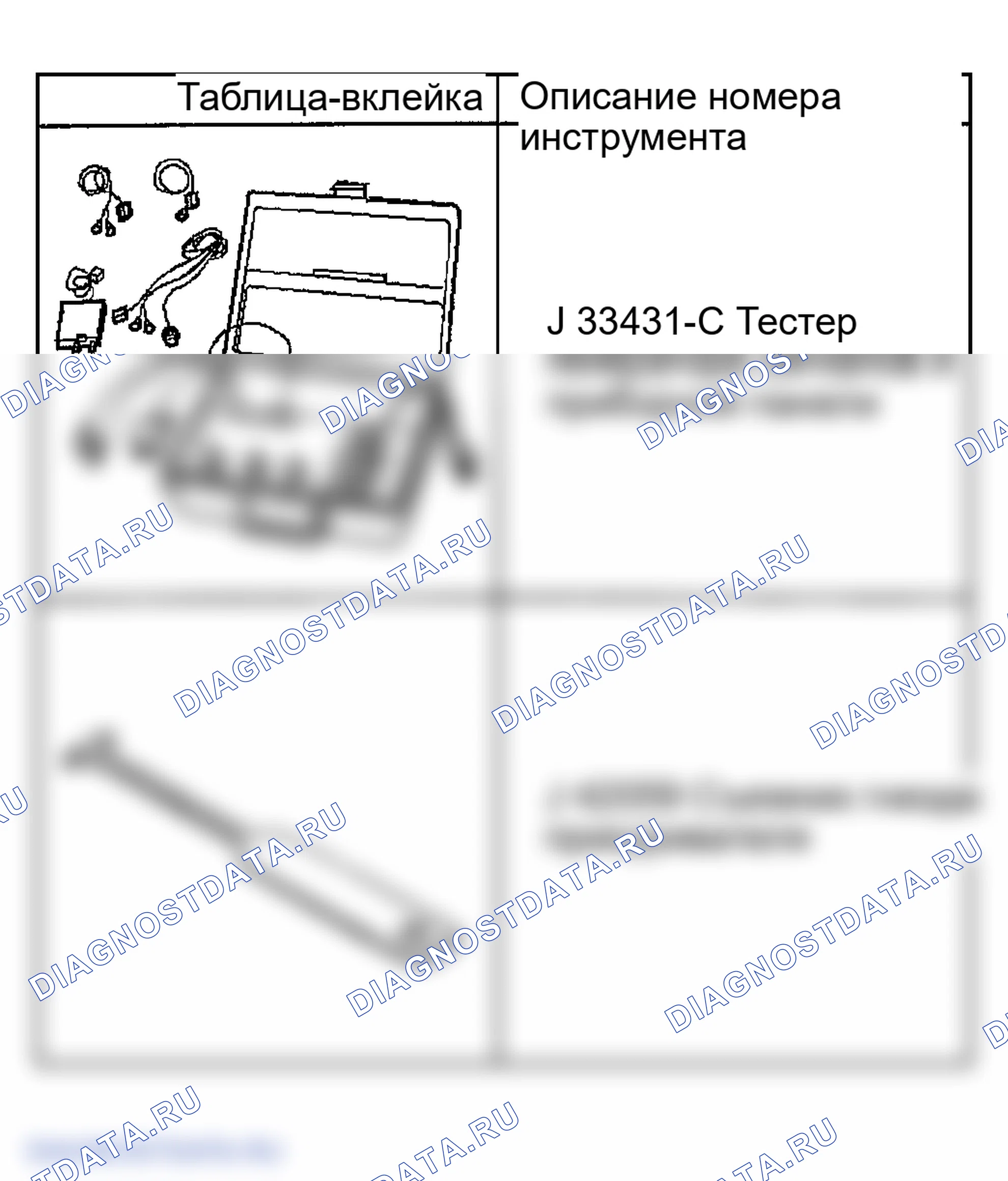 Рис. 96: Специальные инструменты и оборудование. GMC Savana Special G3500 