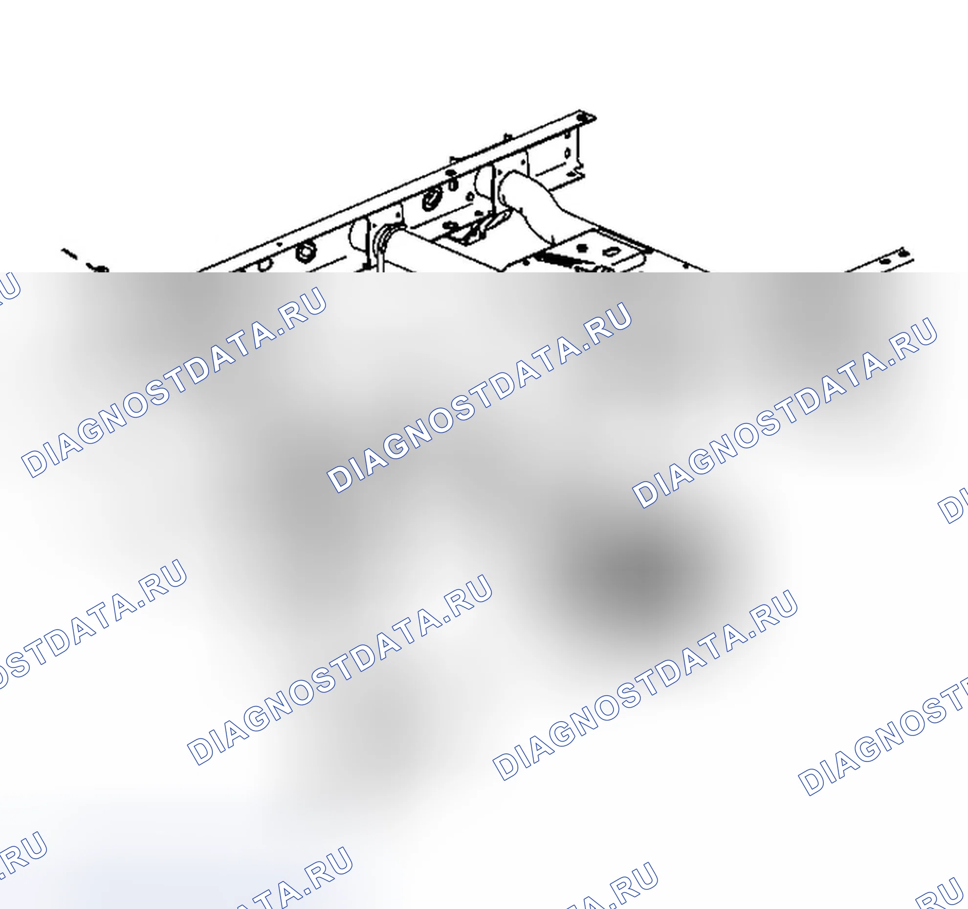 Рис. 6: Порядок демонтажа. Chevrolet Silverado 3500 