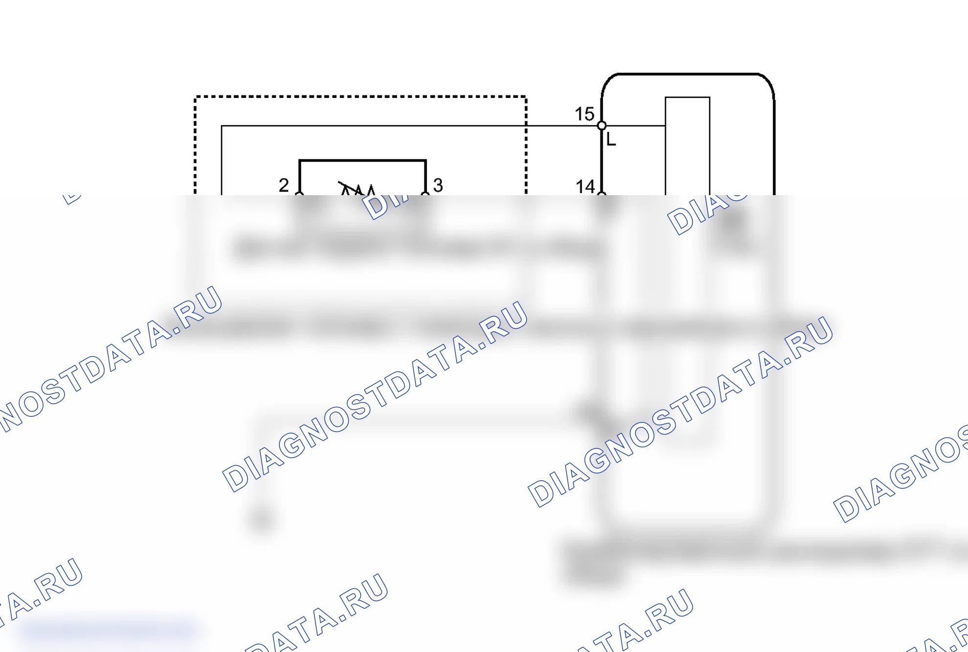 Рис. 5: электросхема. Lexus LX J200