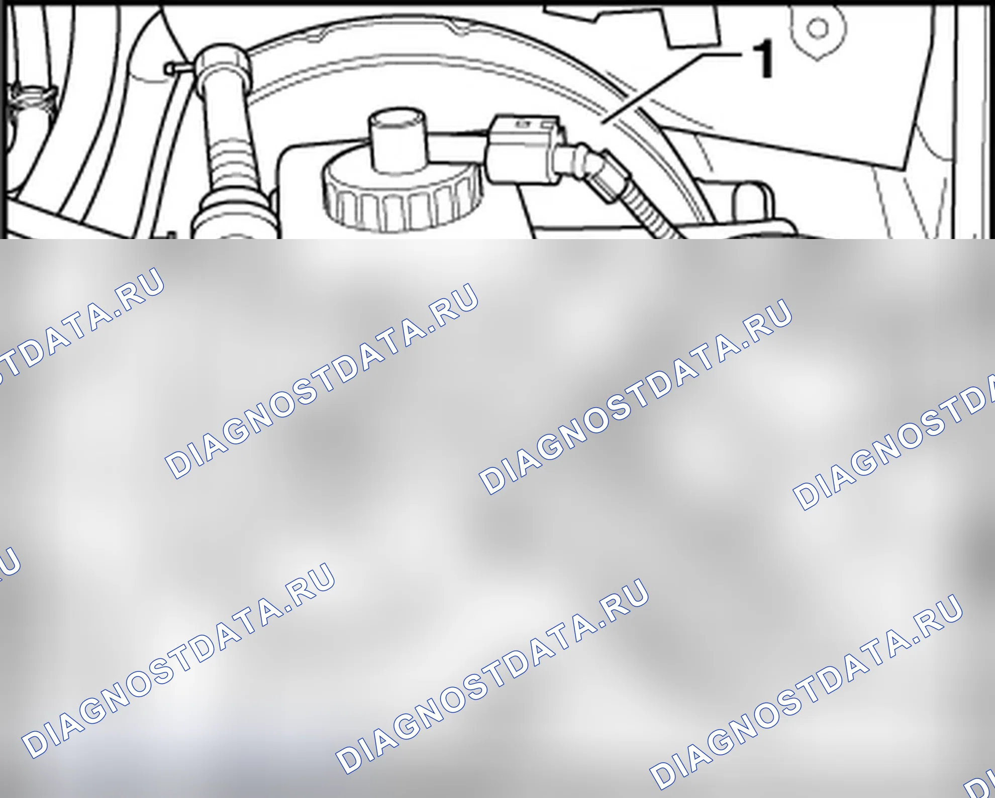 Рис. 4: ИДЕНТИФИКАЦИЯ УСИЛИТЕЛЯ ТОРМОЗОВ. Volkswagen New Beetle A4