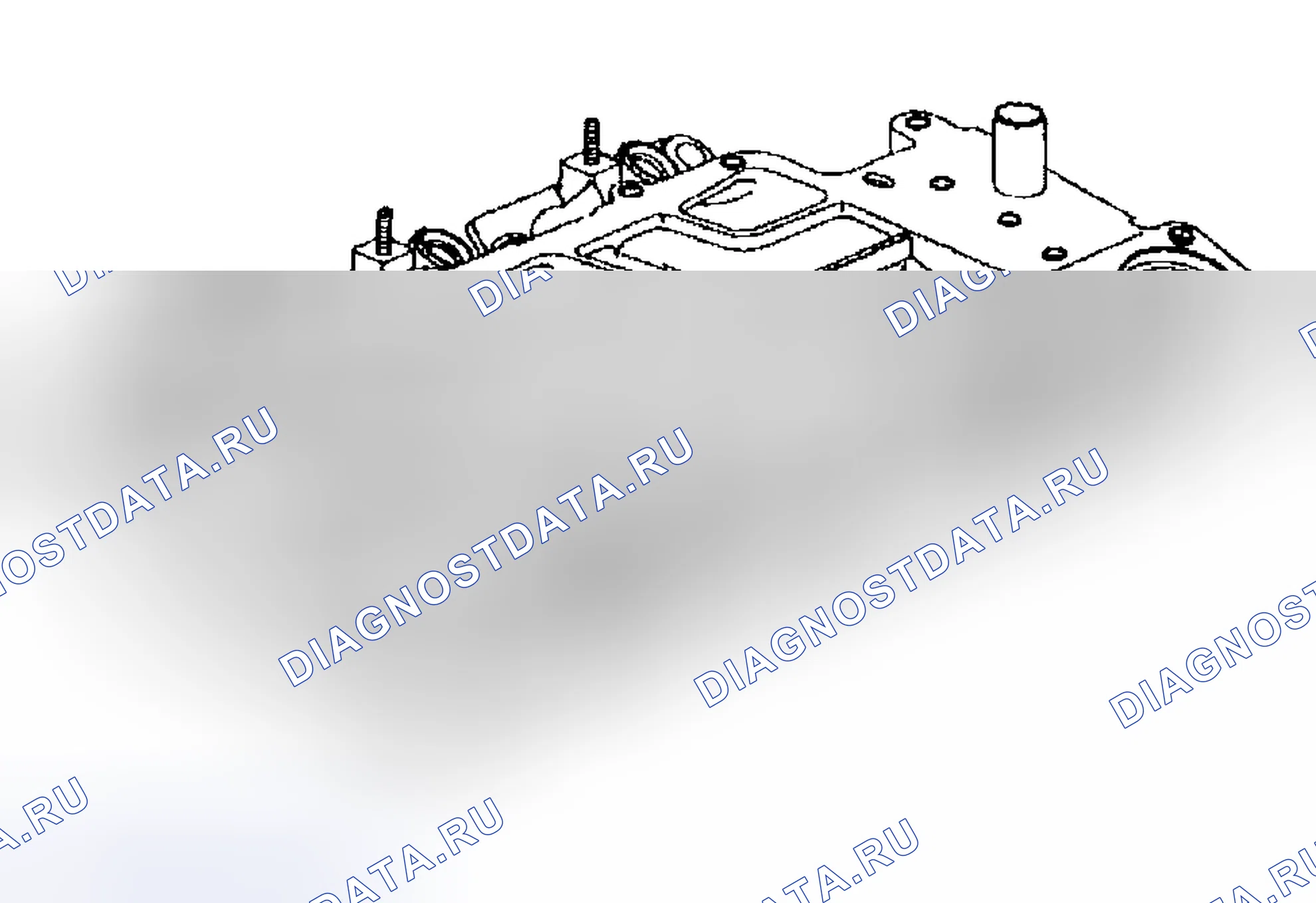 Рис. 578: Очистка и осмотр впускного коллектора - нижний (L36). Buick Regal IV