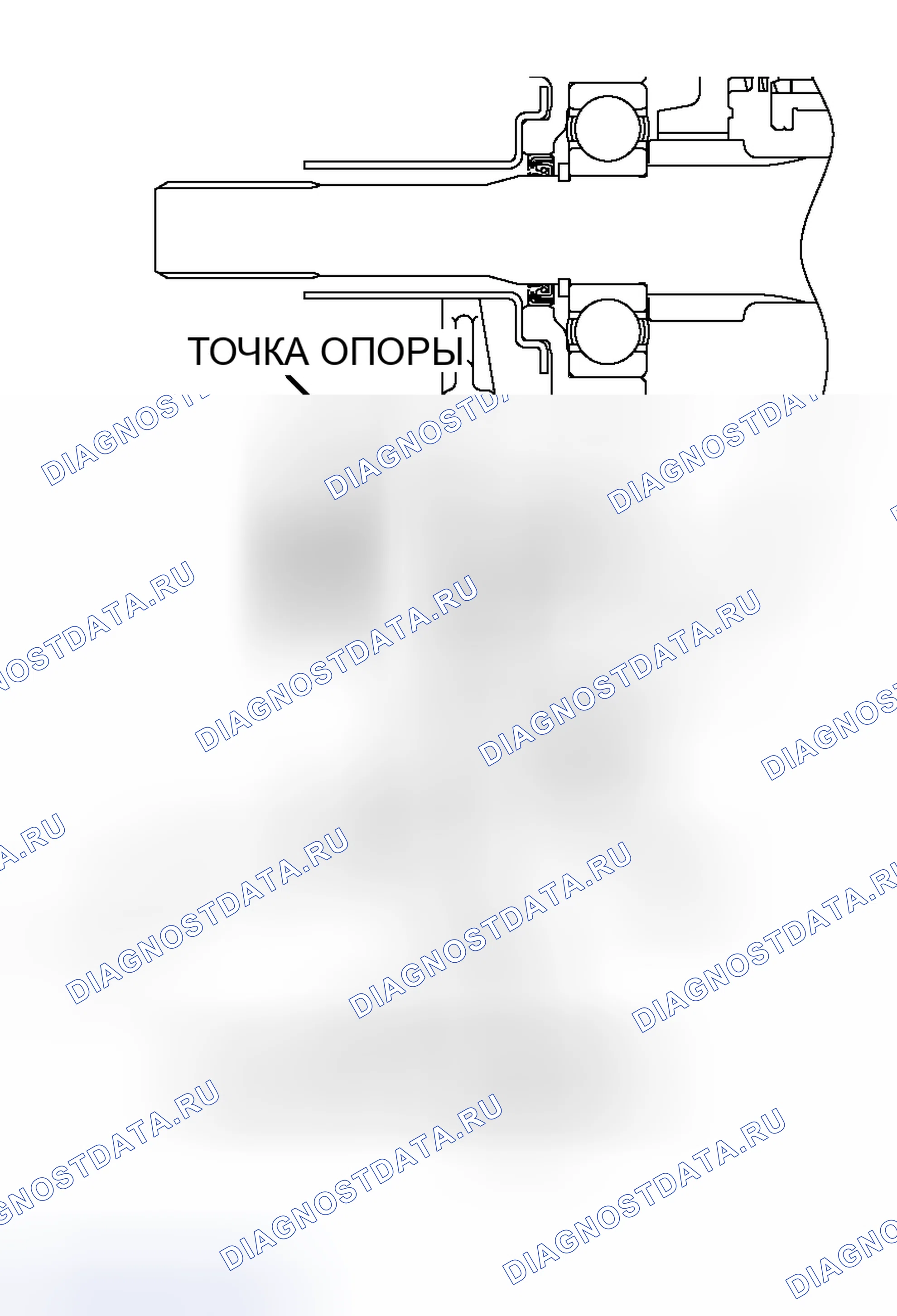 Рис. 21: < < A > > СНЯТИЕ РАСЦЕПЛЯЮЩЕЙ ВИЛКИ. Honda Fit Shuttle I