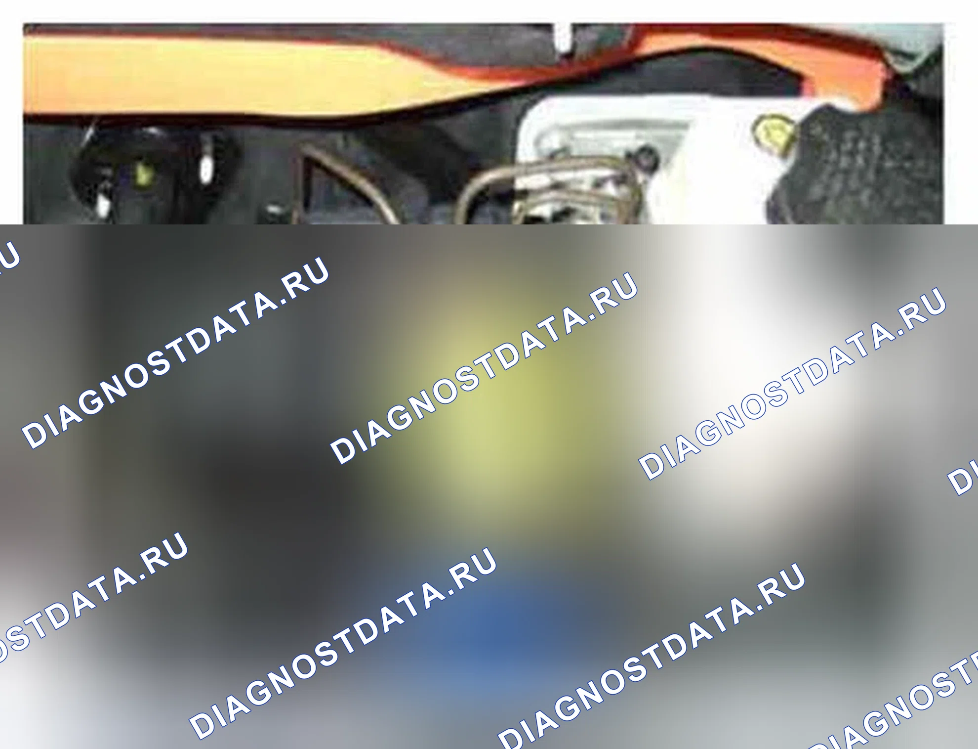 Рис. 208: Расположение компонентов. Hyundai Sonata VI