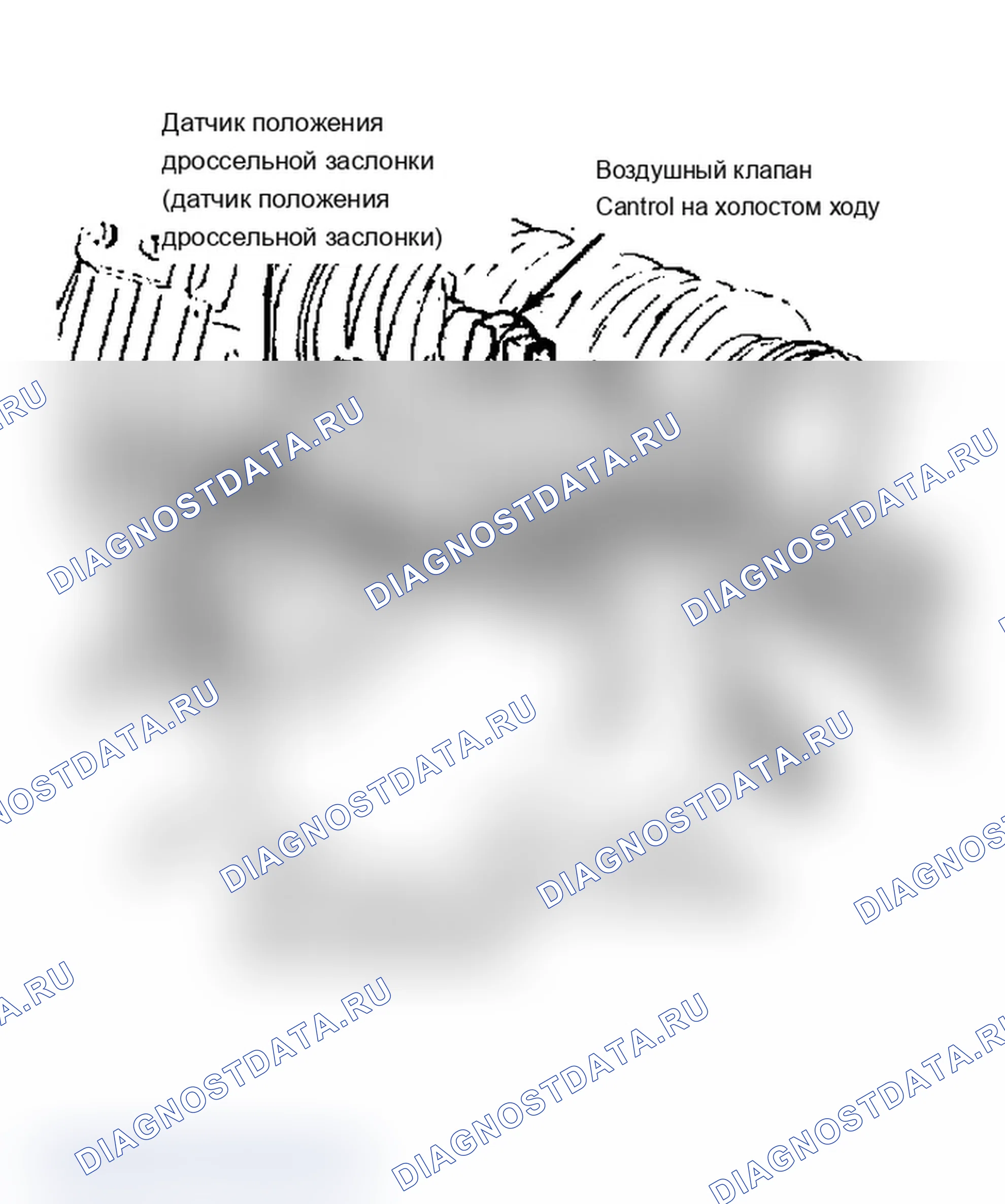 Рис. 10: Расположение компонентов (10 из 12). Pontiac Bonneville VIII