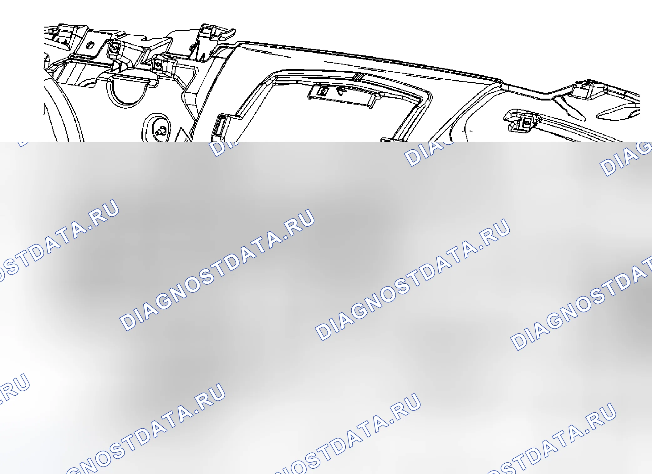 Рис. 11: Замена узла управления ОВКВ. Kia Rio II