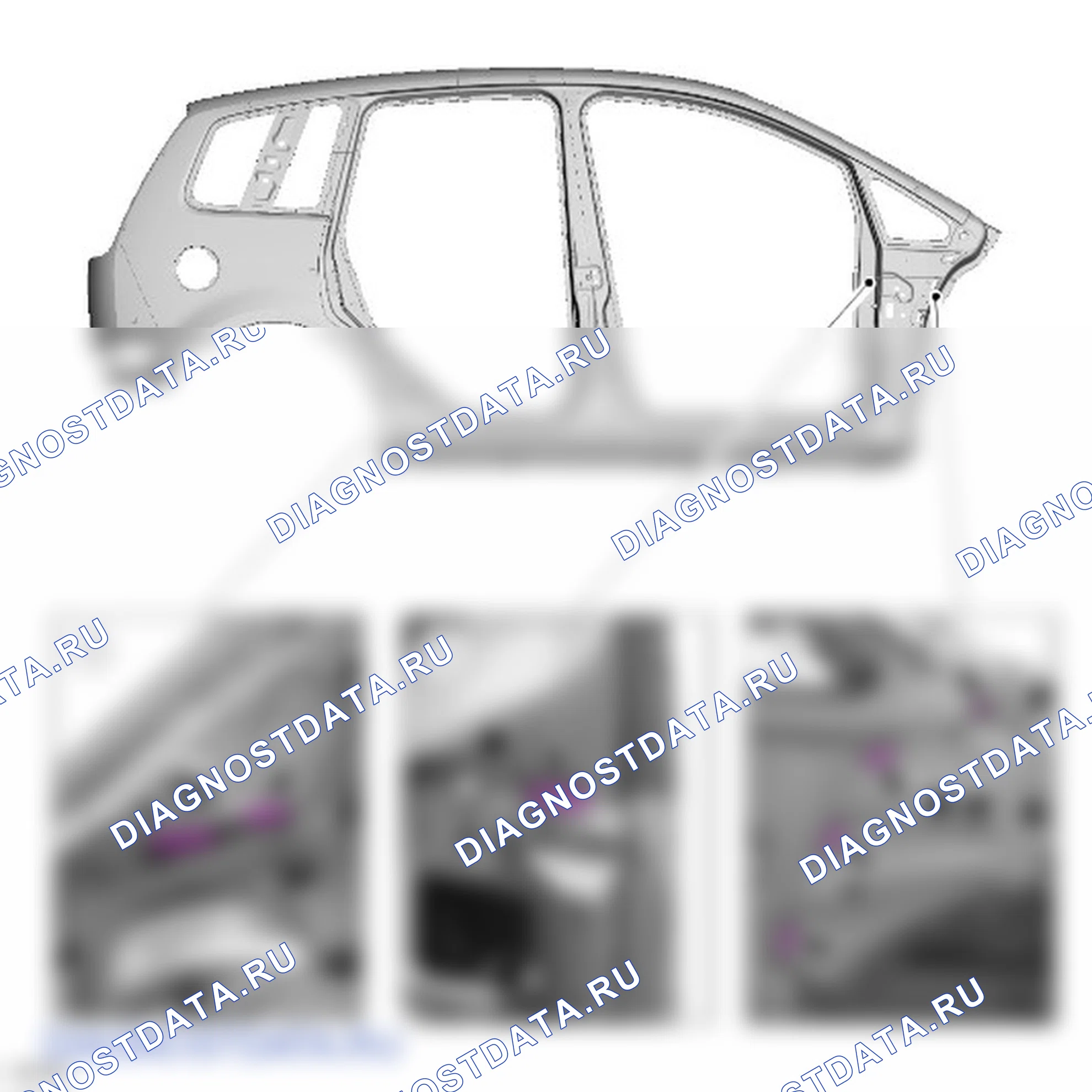 Кузов и рама: описание и работа. Ford C-MAX I рестайлинг