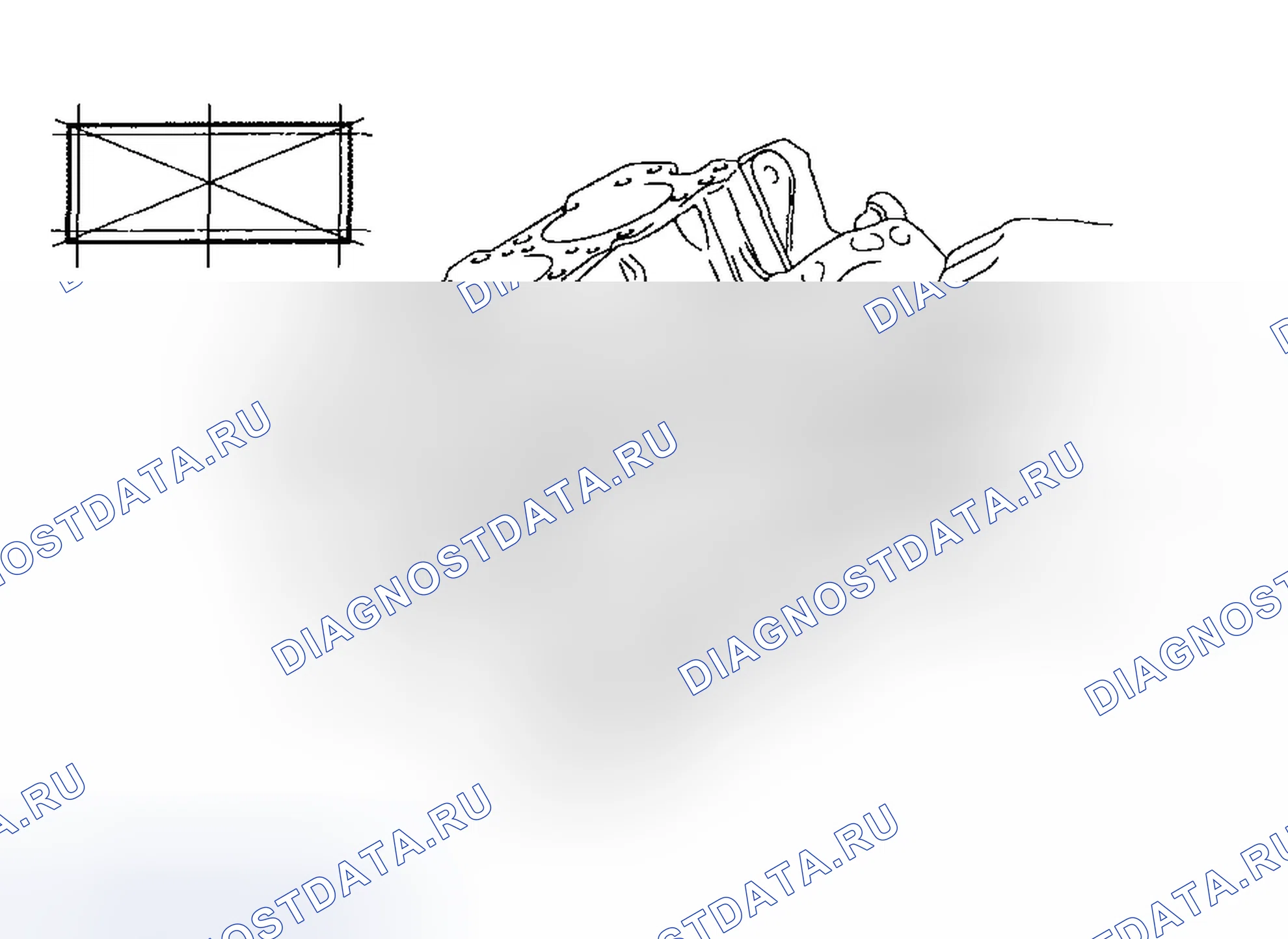 Рис. 115: БЛОК ЦИЛИНДРОВ. Hyundai Tucson I