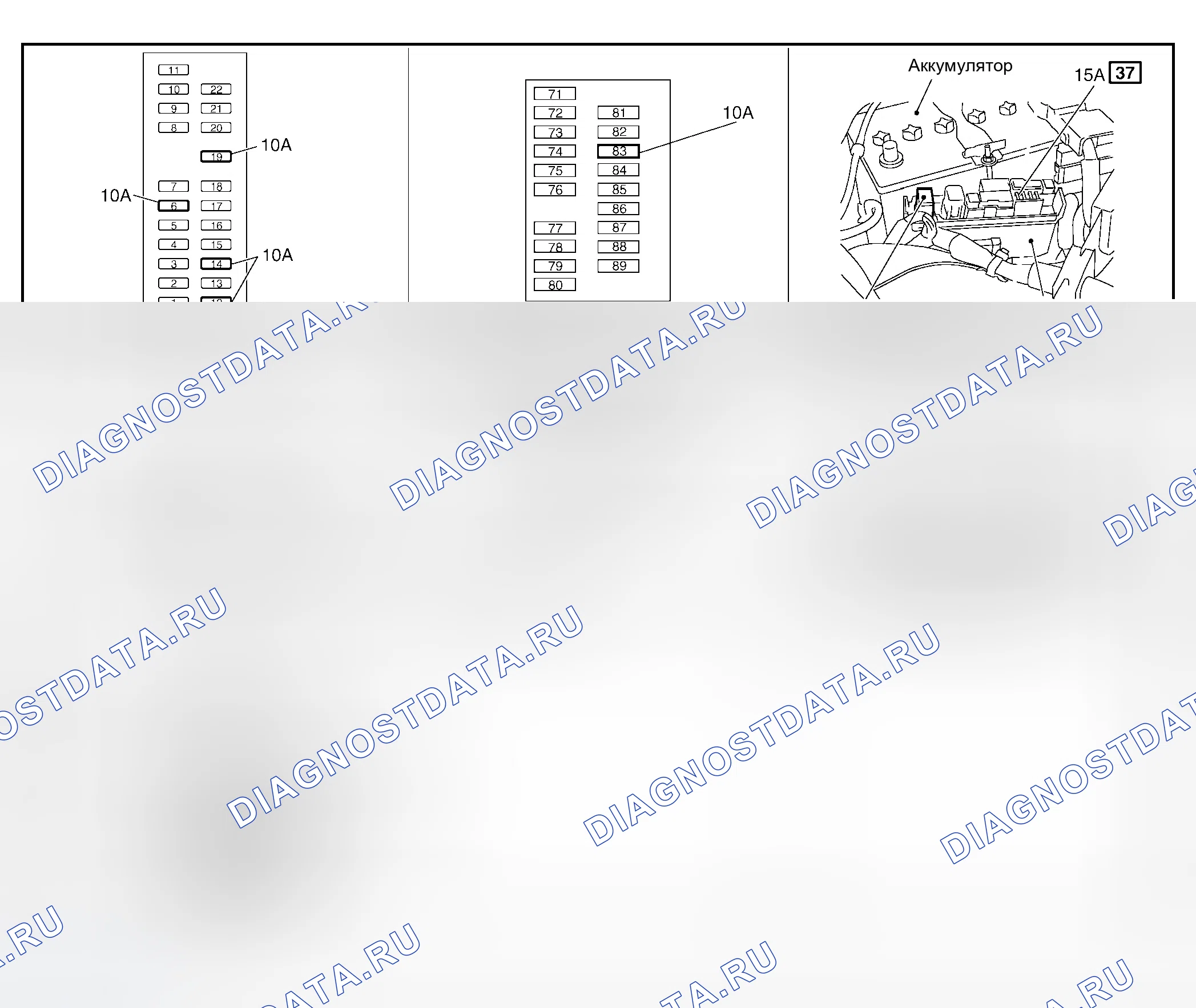 Рис. 487: Расположение компонентов. Infiniti G35 III