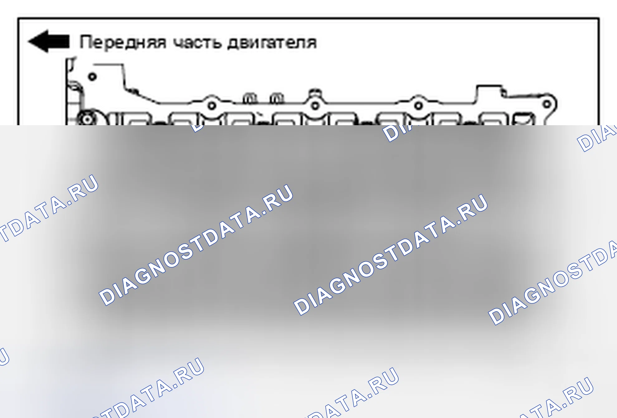 Рис. 68: <<E>> ДЕМОНТАЖ БОЛТА ГОЛОВКИ ЦИЛИНДРА/БОЛТА ГОЛОВКИ ЦИЛИНДРА В СБОРЕ. Mitsubishi Lancer Ralliart X рестайлинг