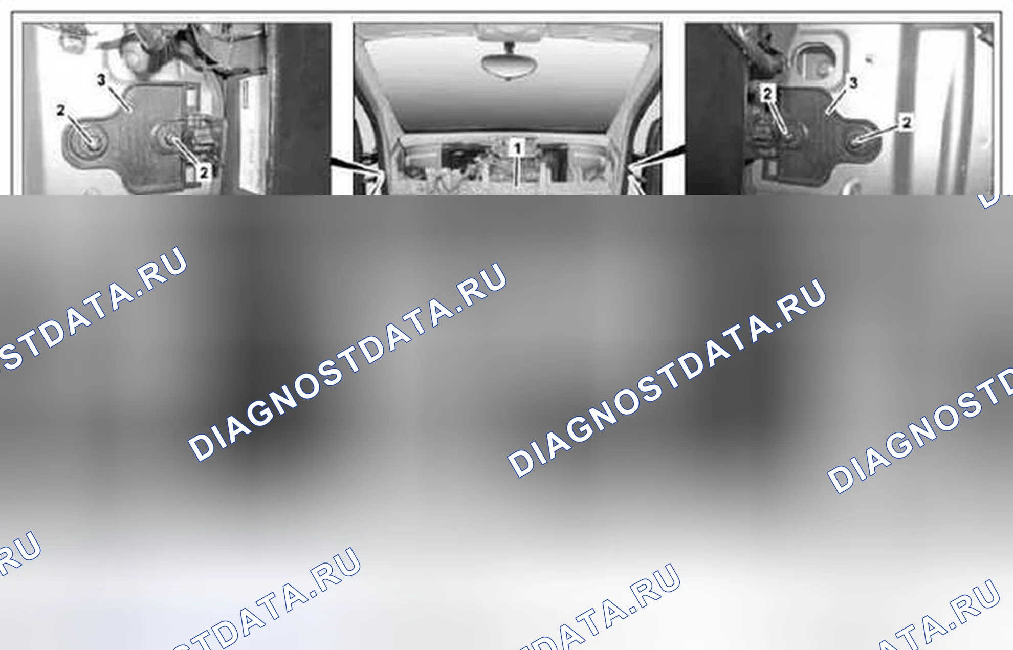 Рис. 61: Снять / установить траверсу под приборной доской - AR62.30-P-1250MCU. Kia Soul I