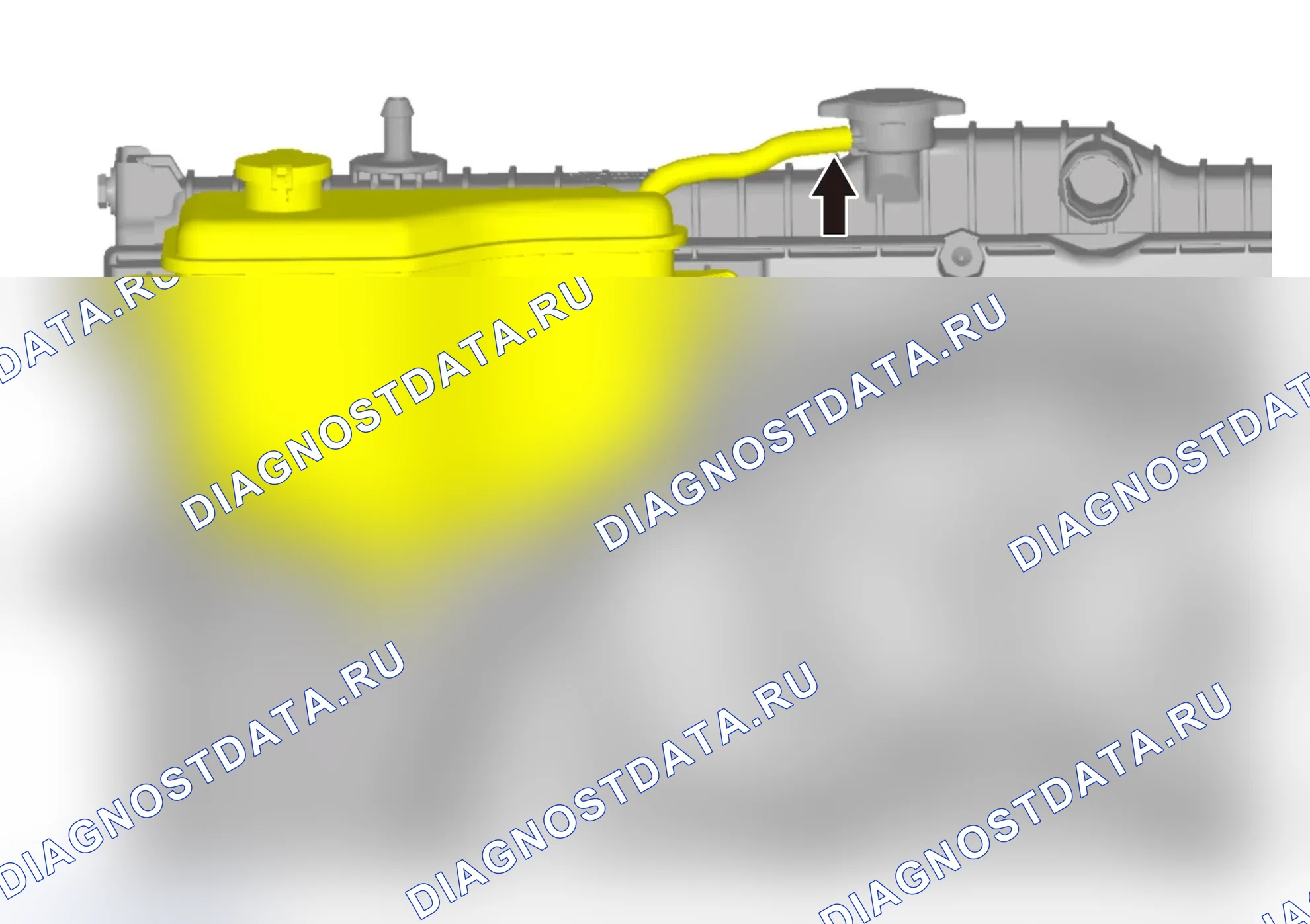 Как снять и установить расширительный бачок — Great Wall Pao. Great-Wall Pao I