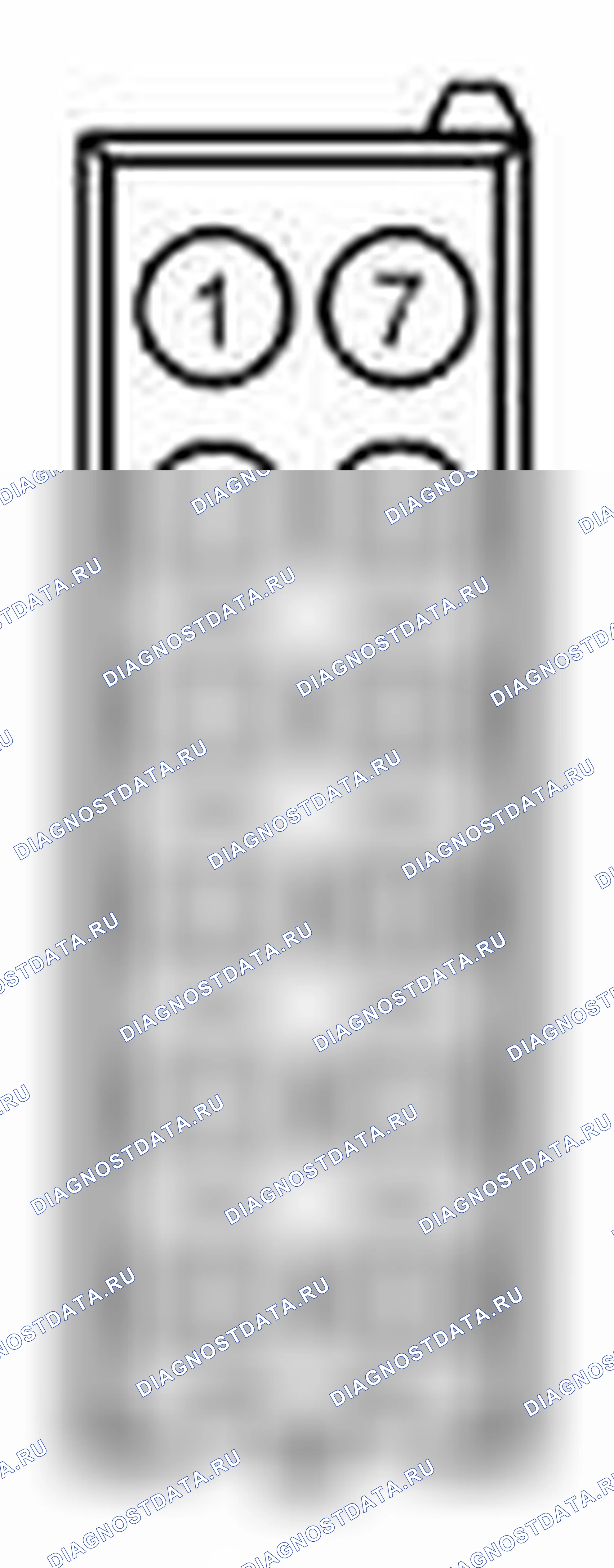 Рис. 1: диагностический тест B: расшифровка кода ошибки B1B58:11. Ford Escape III