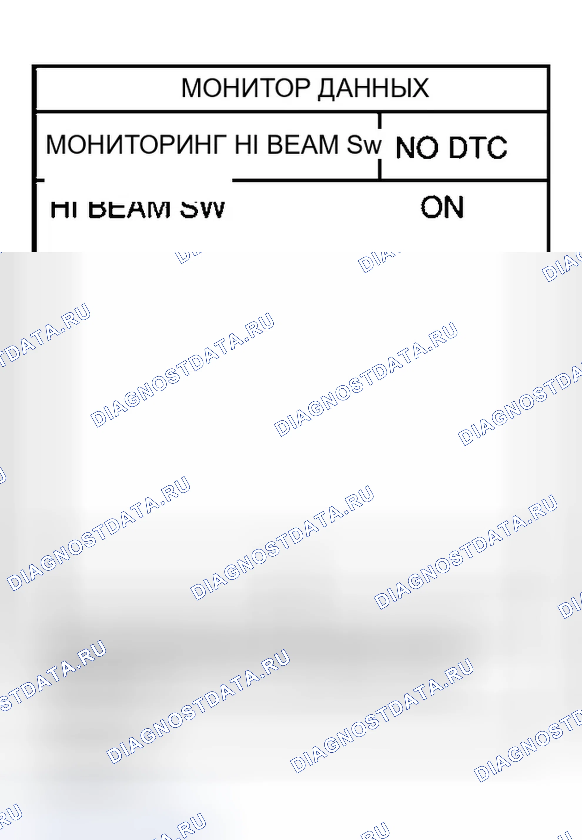 Рис. 453: Фара HI не освещает (обе стороны). Infiniti G35 III