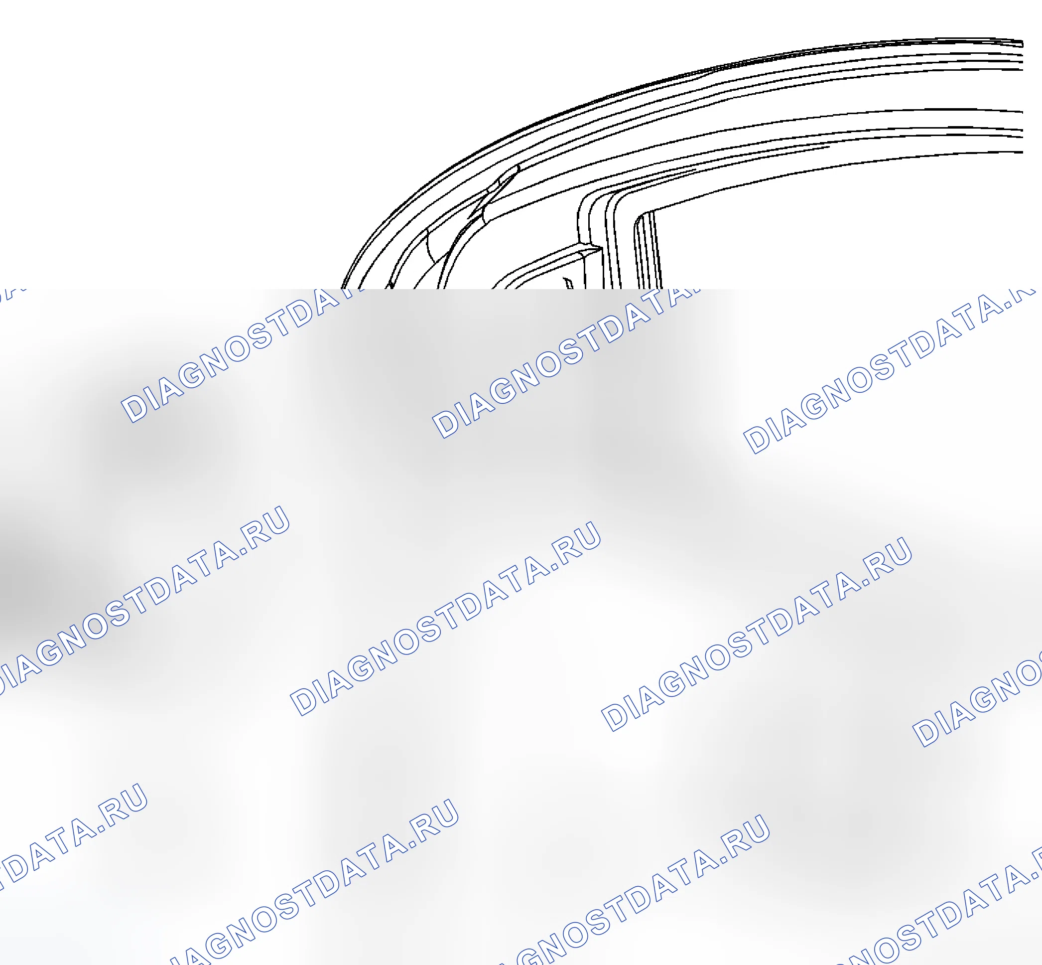 Рис. 18: Замена обрезной панели - верхнее удлинение. Chevrolet Cobalt I