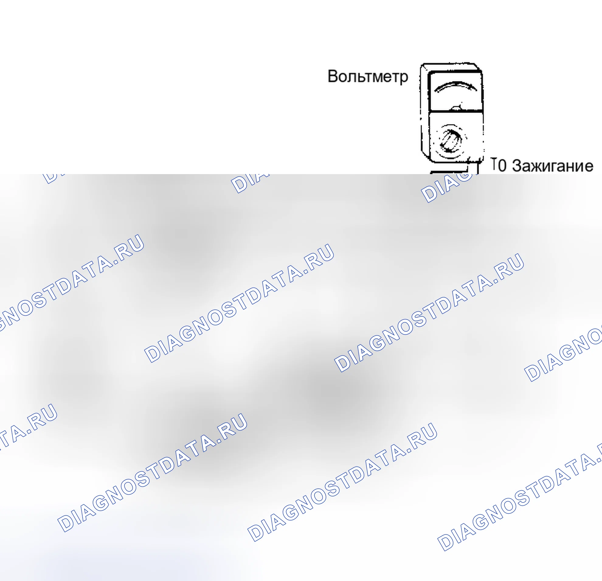 Рис. 5: Проверка блока управления залом. Volkswagen Jetta I
